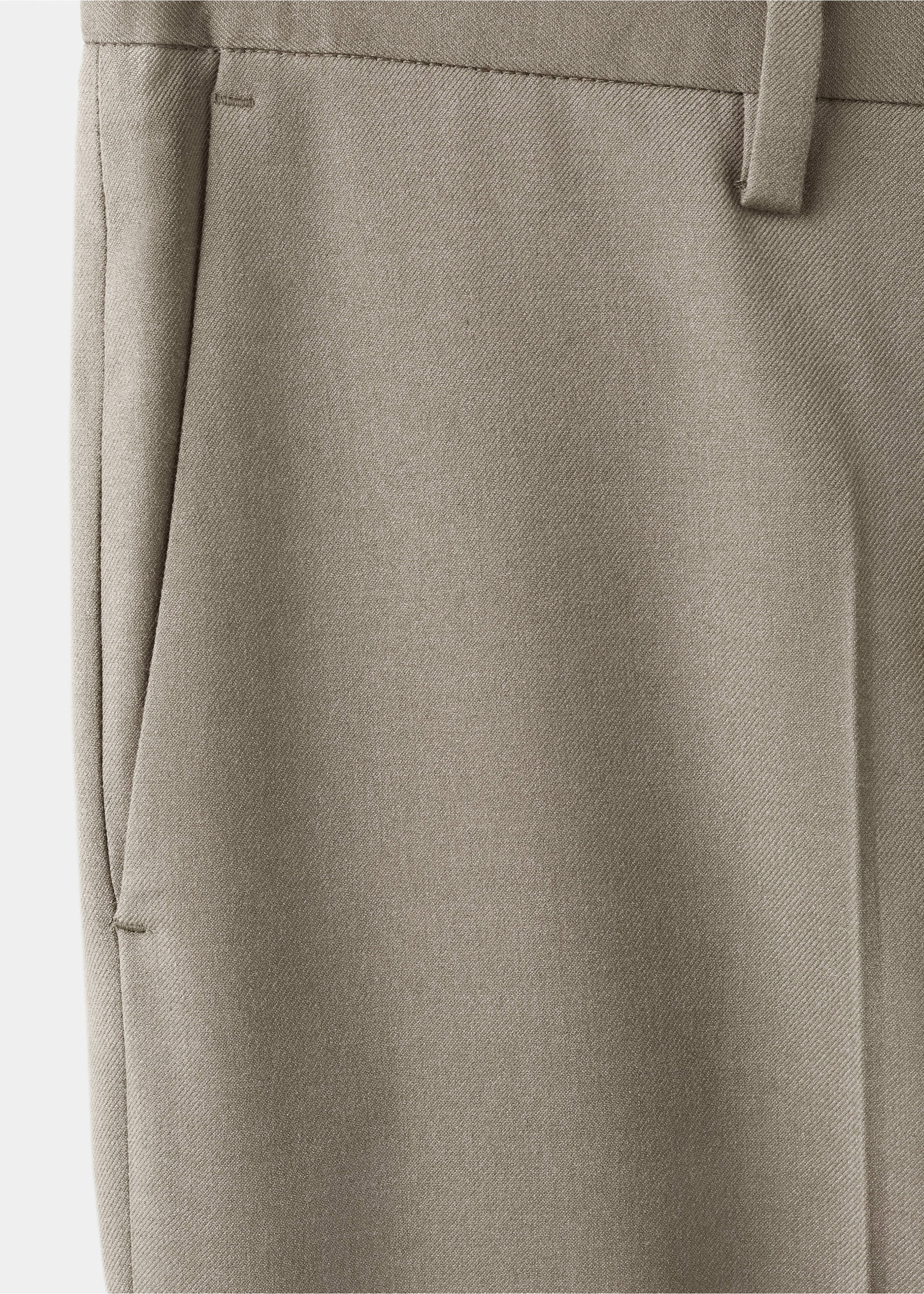 米兰修身版型西装裤 - null, 灰貂色. Ref: 27051224-00.