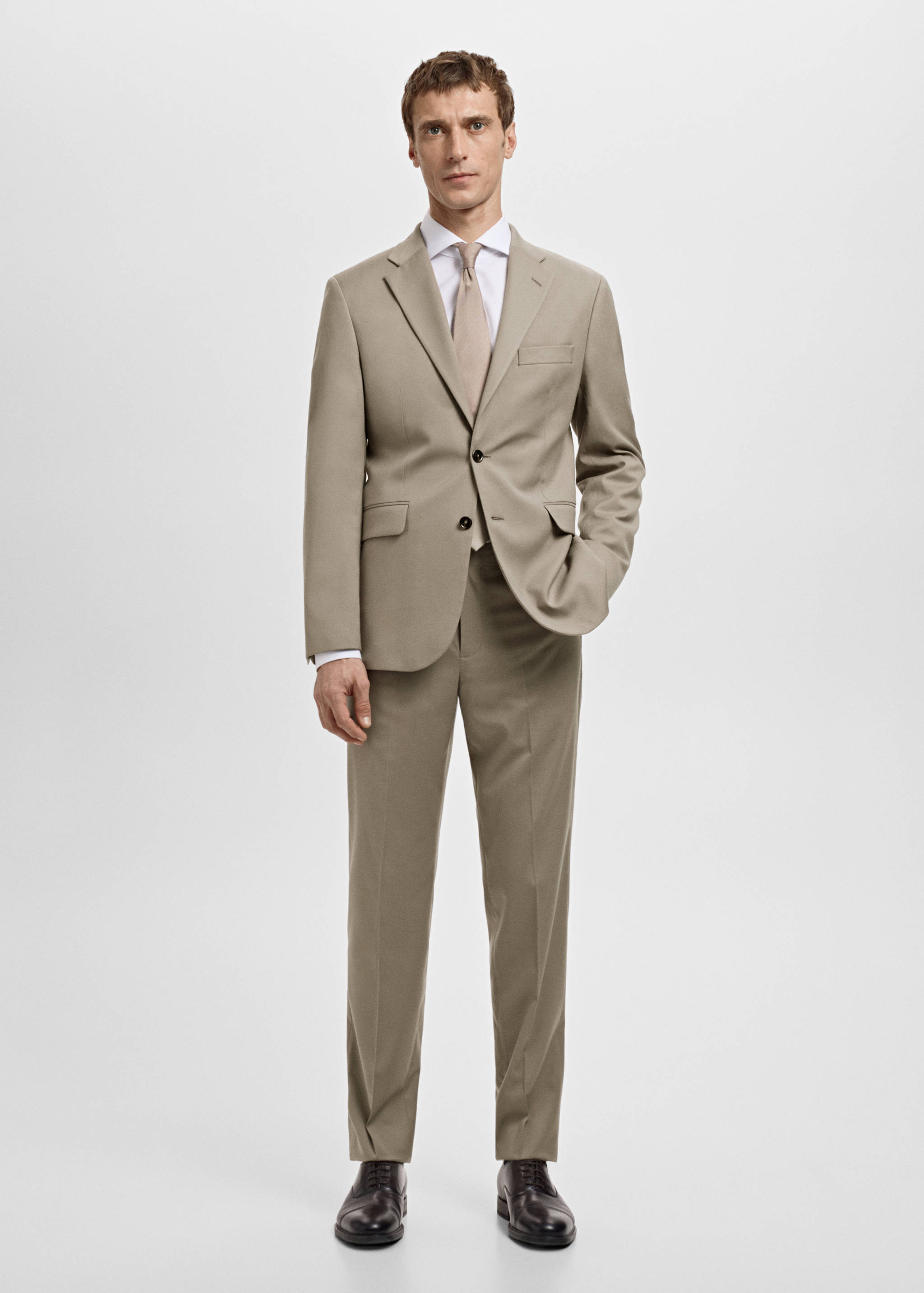 Pantalón traje Milán slim fit - Plano general