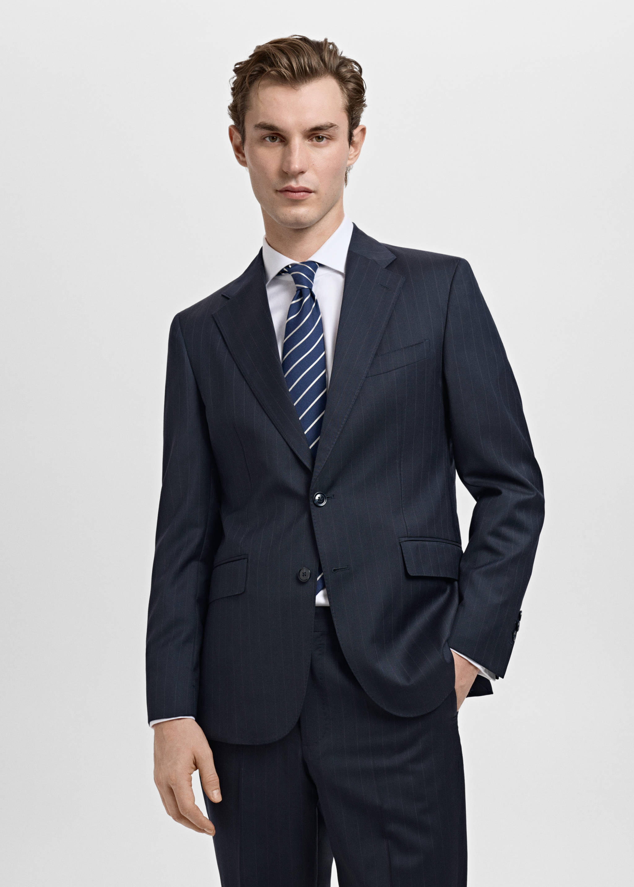 威尼斯100%羊毛西装夹克 - null