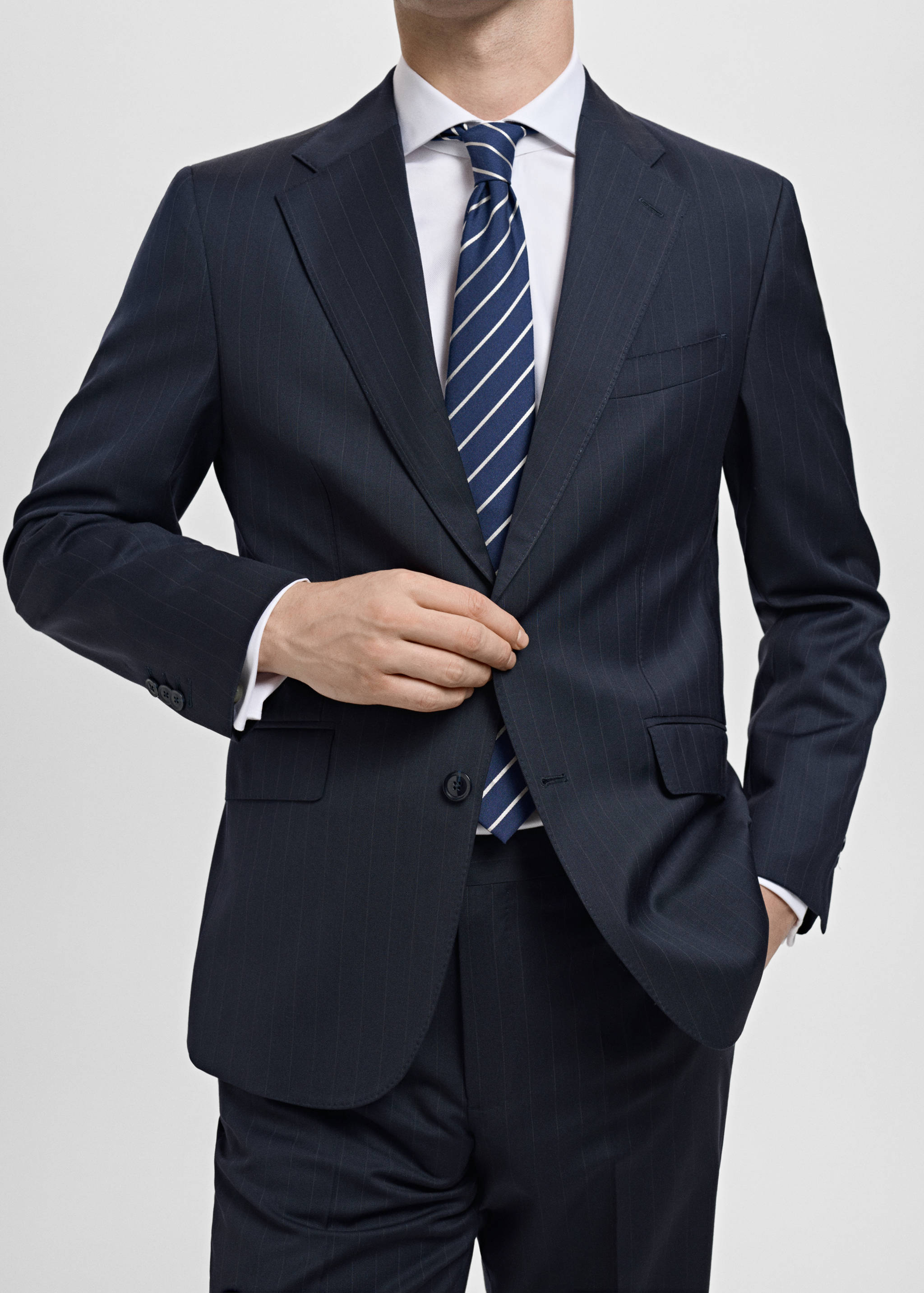 威尼斯100%羊毛西装夹克 - null