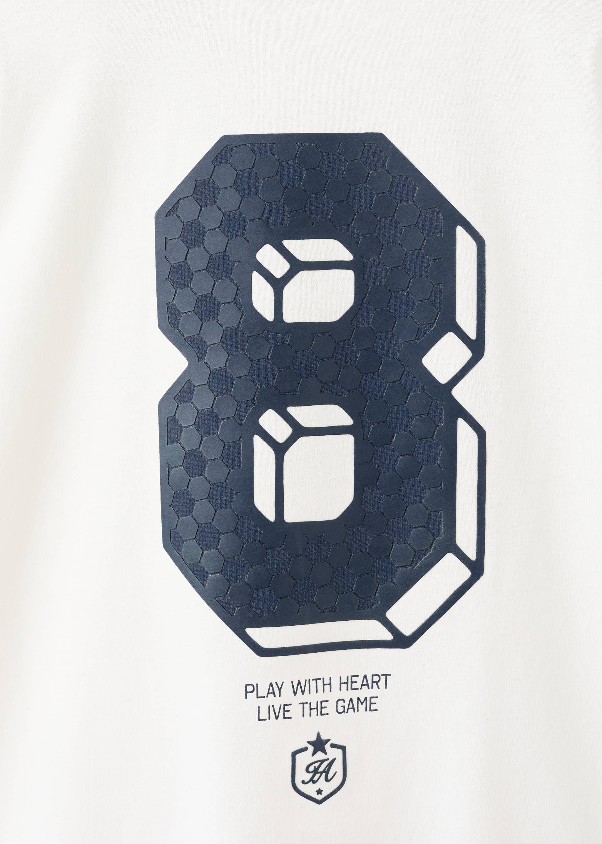 Camiseta estampada algodón - Detalle del artículo 0, Blanco roto. Ref: 27051232-00.