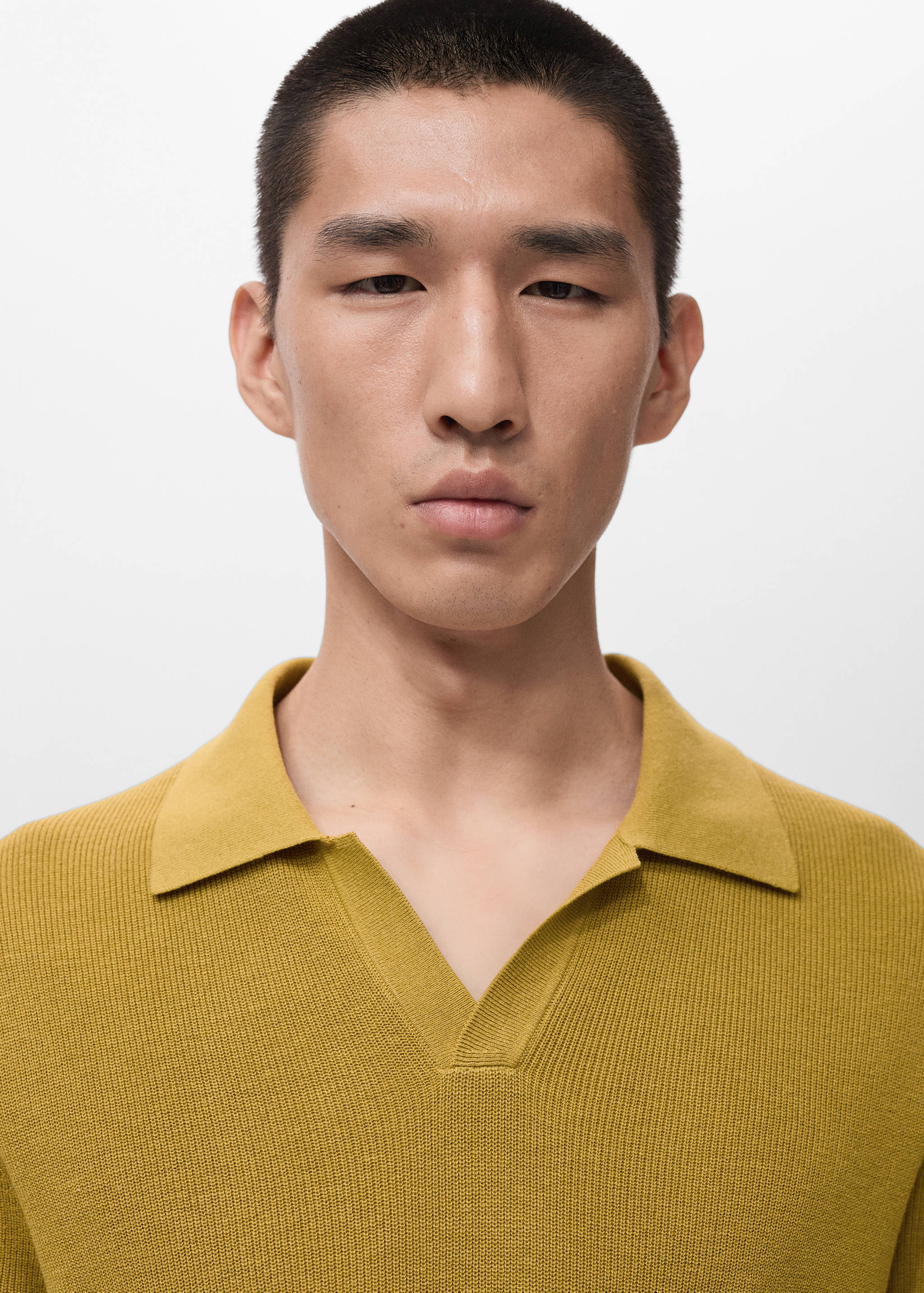 Polo maille coton structuré - Détail de l'article 1