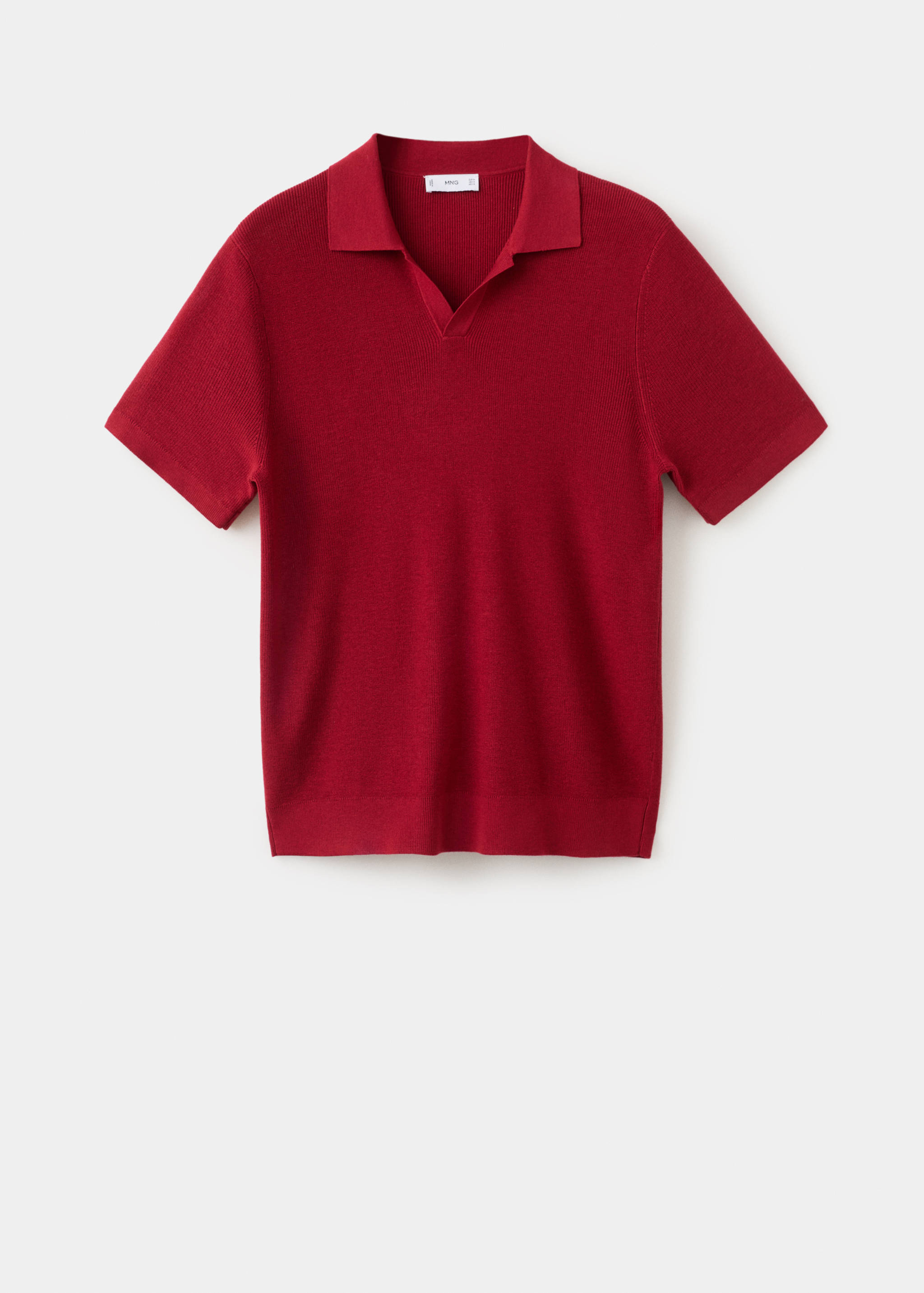 Polo maille coton structuré - Article sans modèle