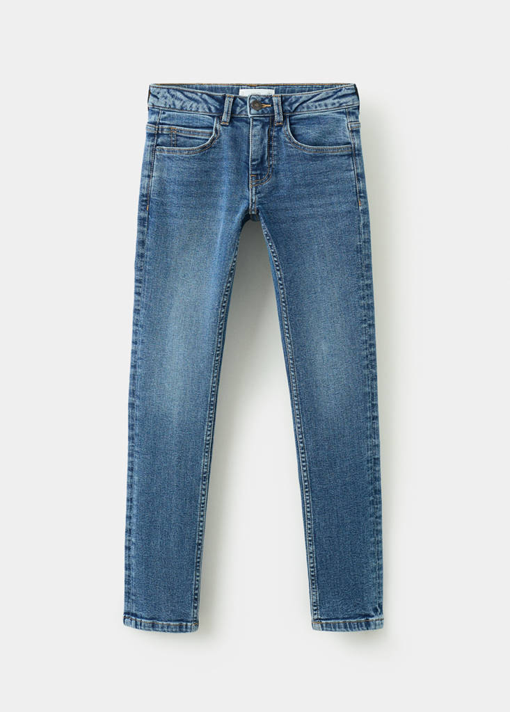 MANGO KIDS - Jean skinny bleu foncé - 10 - Garçon