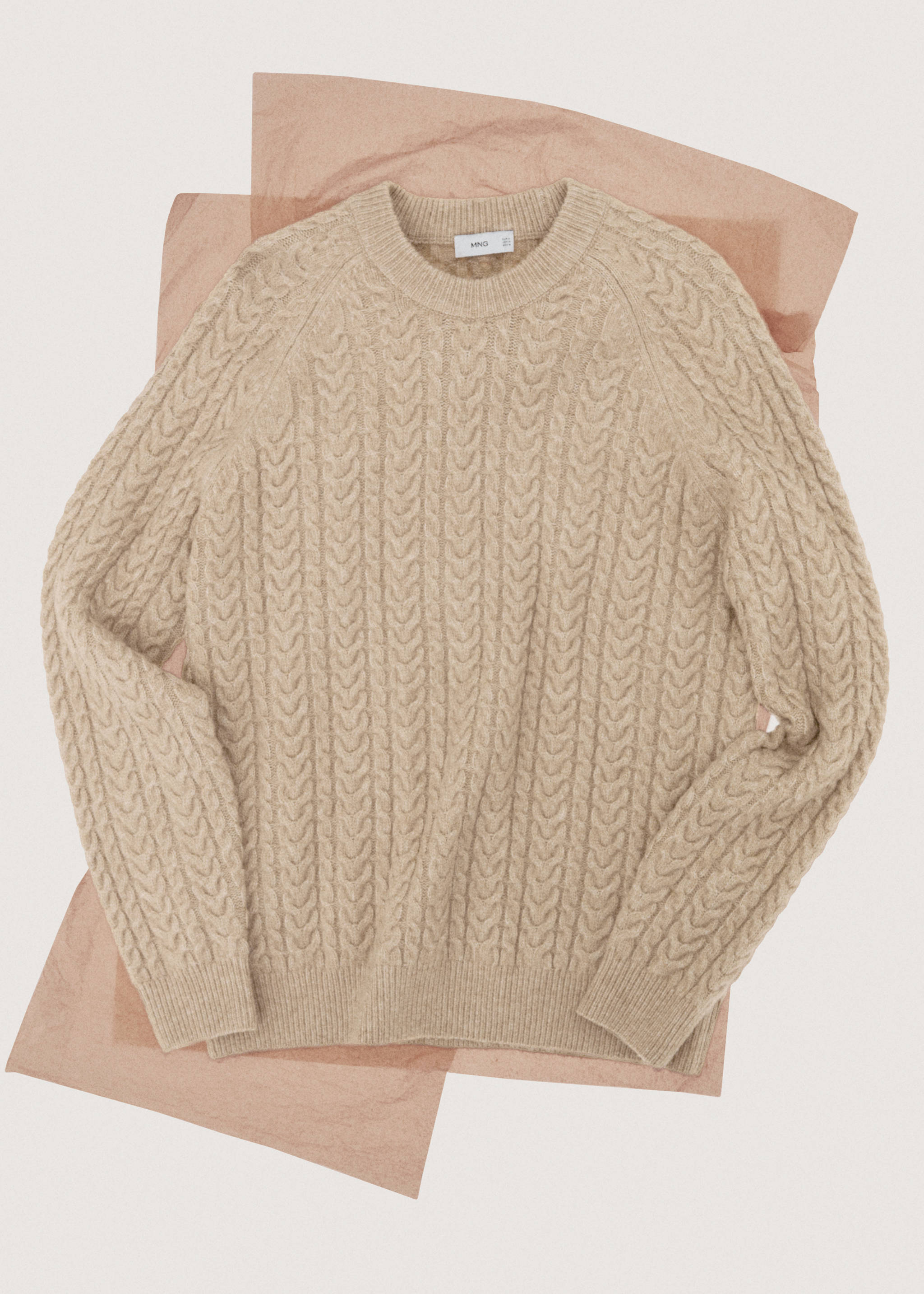 Braided knitted sweater - Details of the article 9