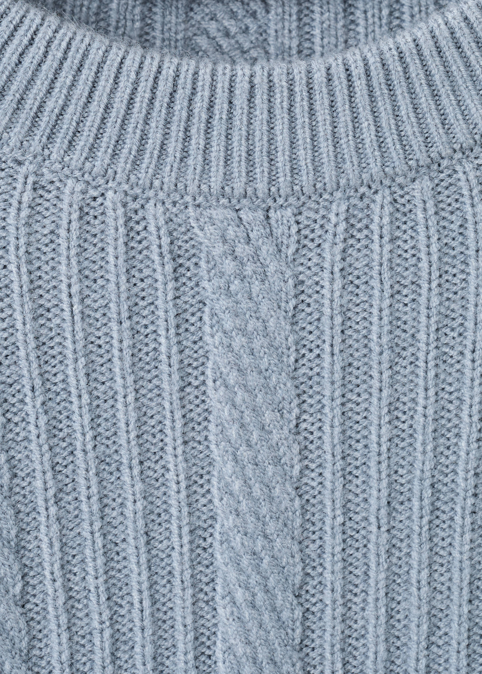 Structured knitted sweater - Details of the article 8