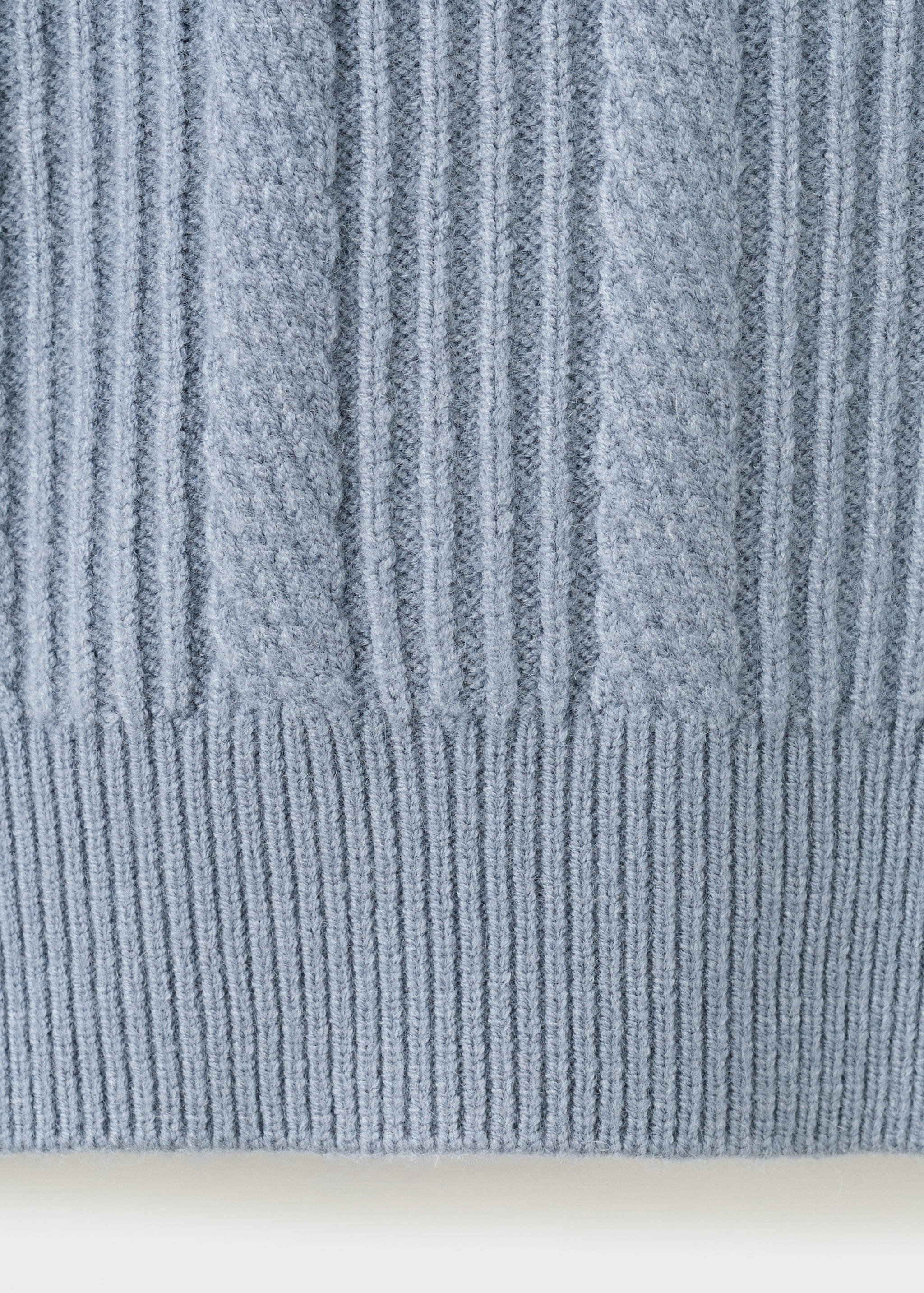 Structured knitted sweater - Details of the article 0