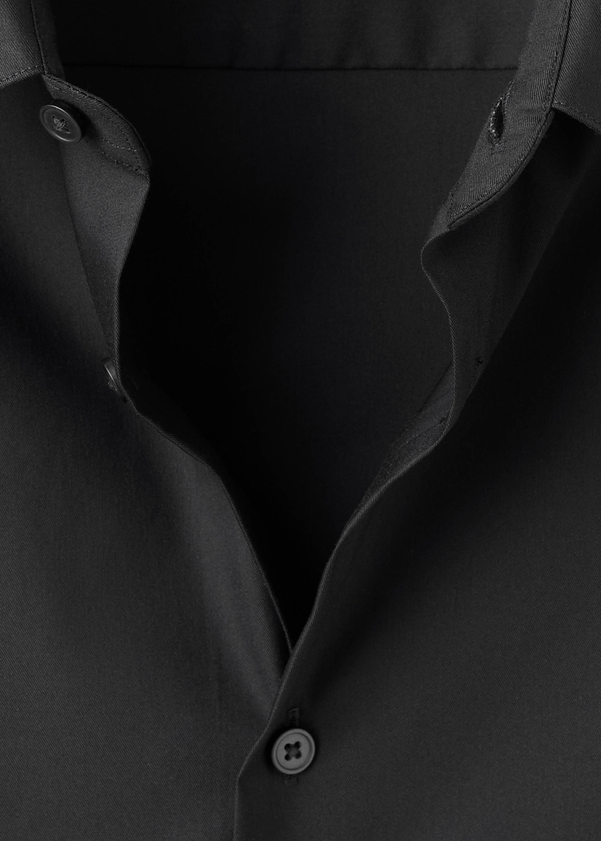 Super slim fit cotton blend formal shirt - Details of the article 8