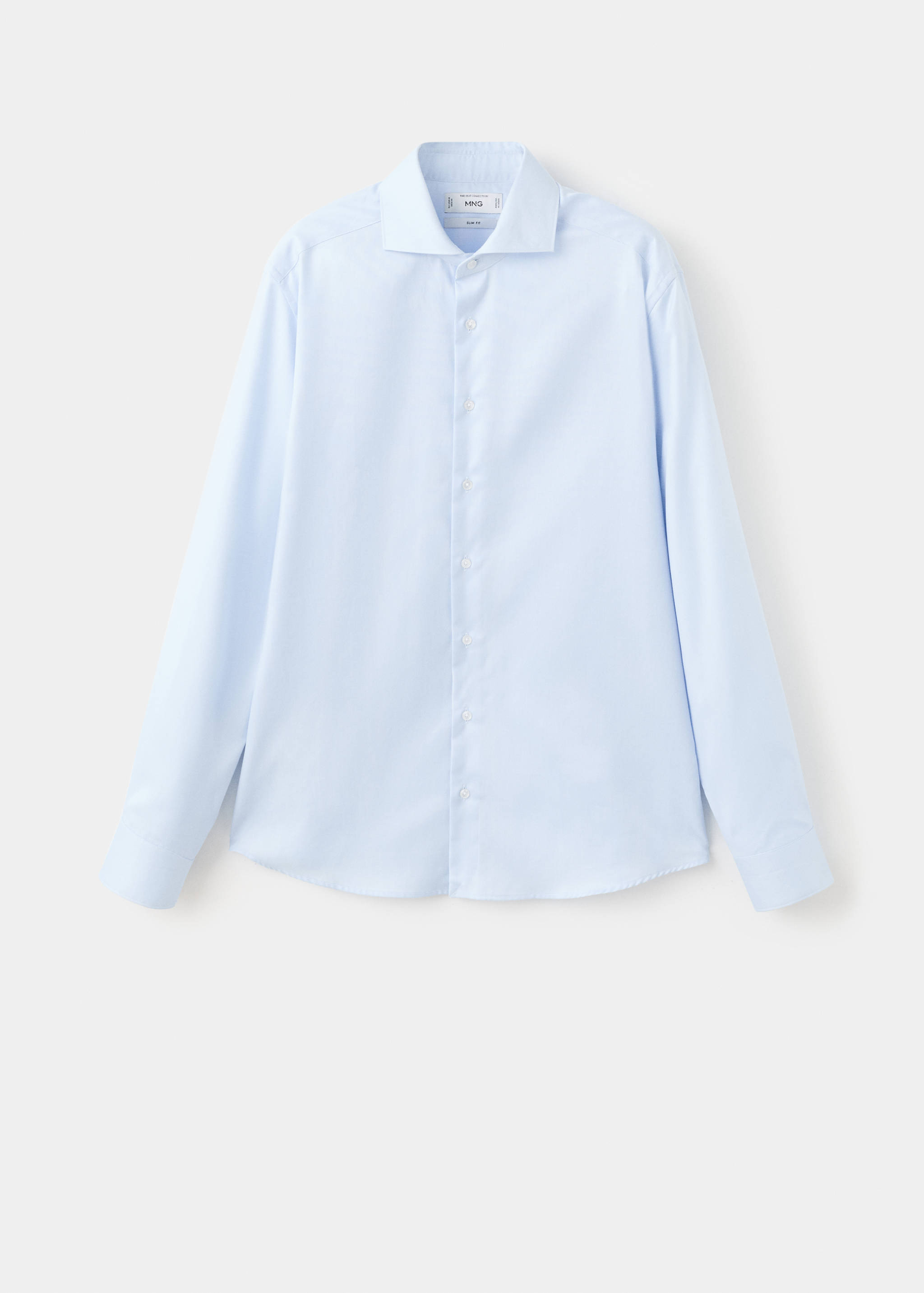 Camisa traje slim fit 100% algodón estructura - Artículo sin modelo