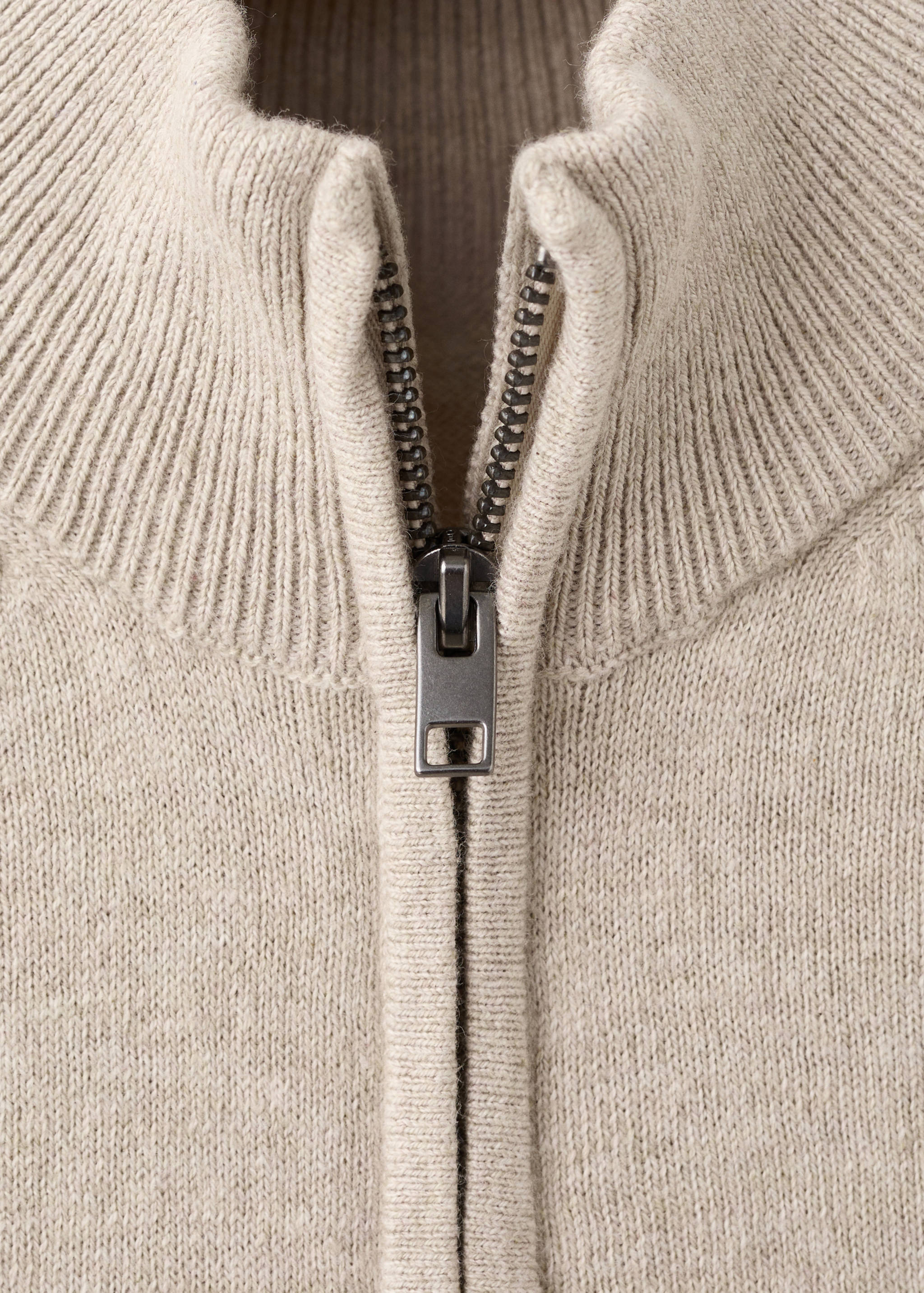 سترة منسوجة بسحاب - تفاصيل المنتج 8