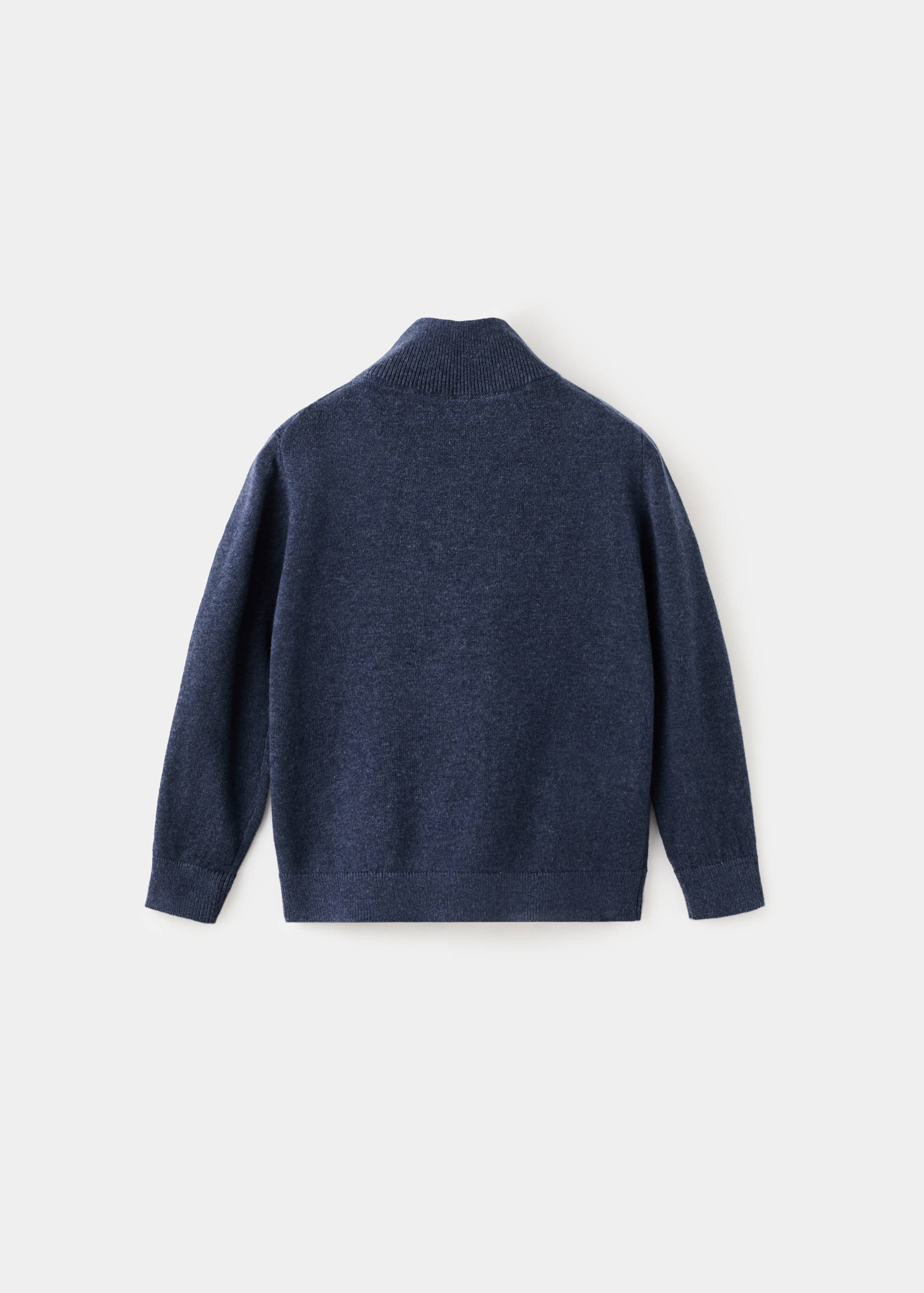 Cárdigan punto cremallera - Reverso del artículo