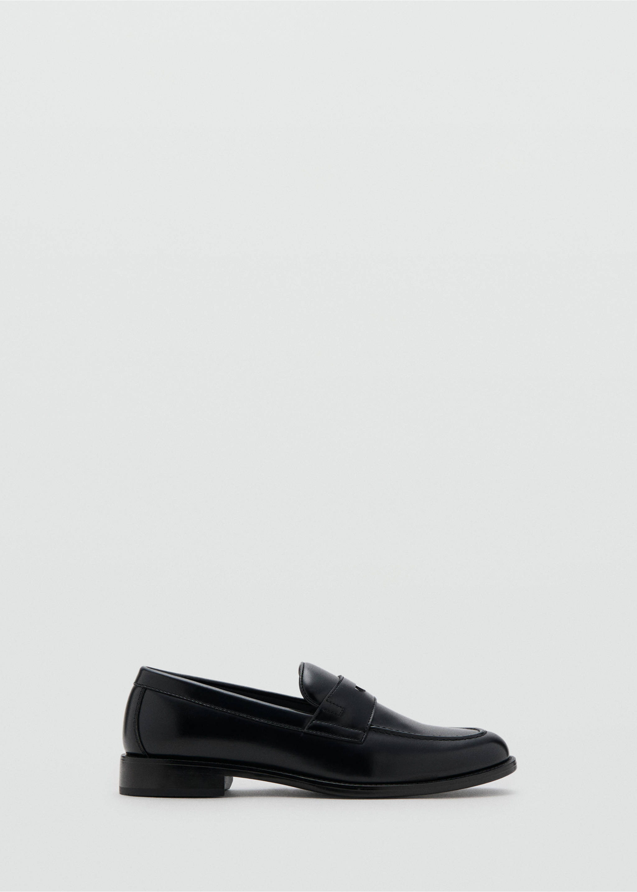 Mocasín antifaz efecto napa - Artículo sin modelo, Negro. Ref: 27051255-00.