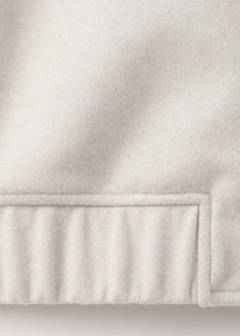 Zip-up cloth jacket — Sand 8