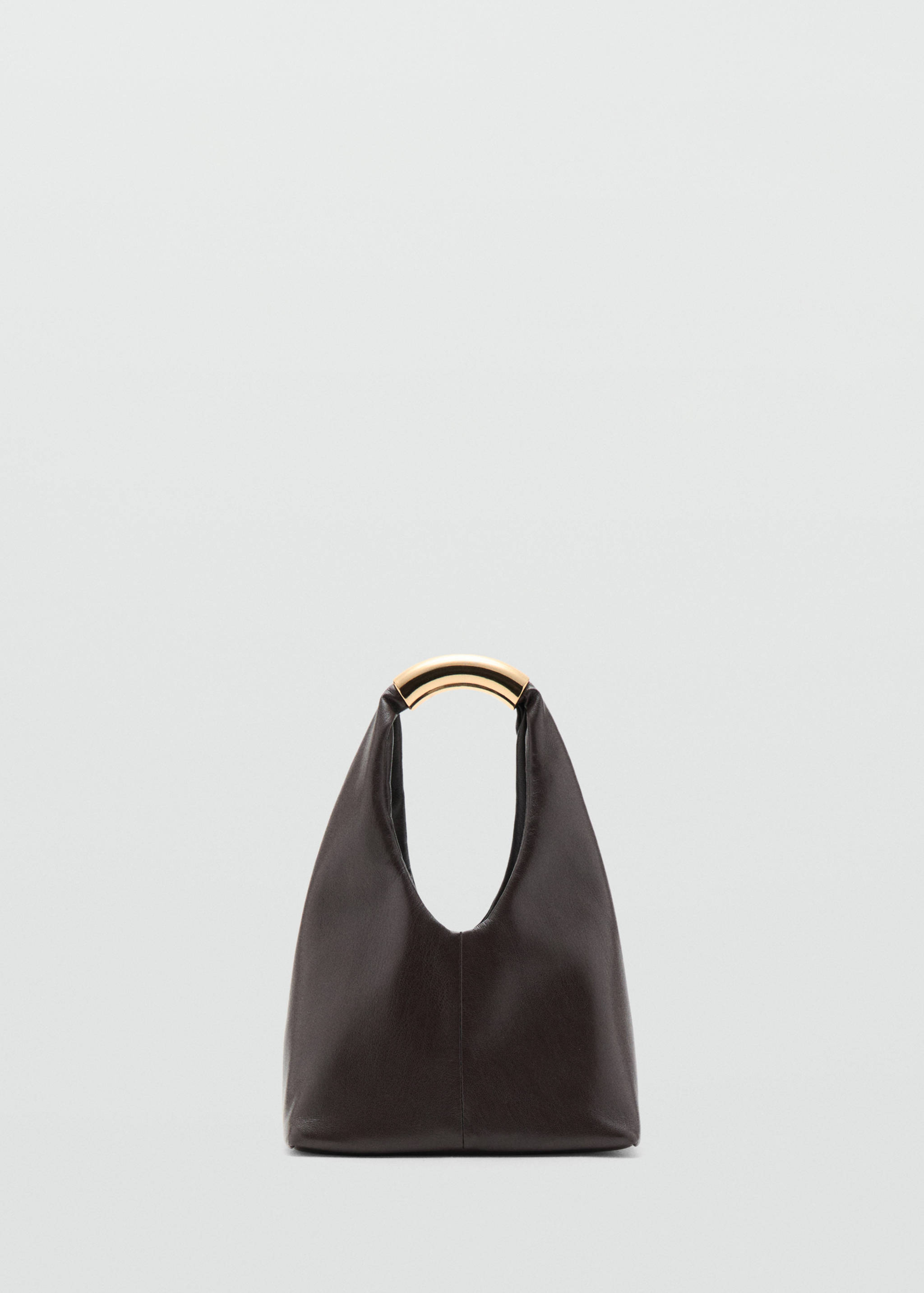 Handbag with metal handle - Article without model