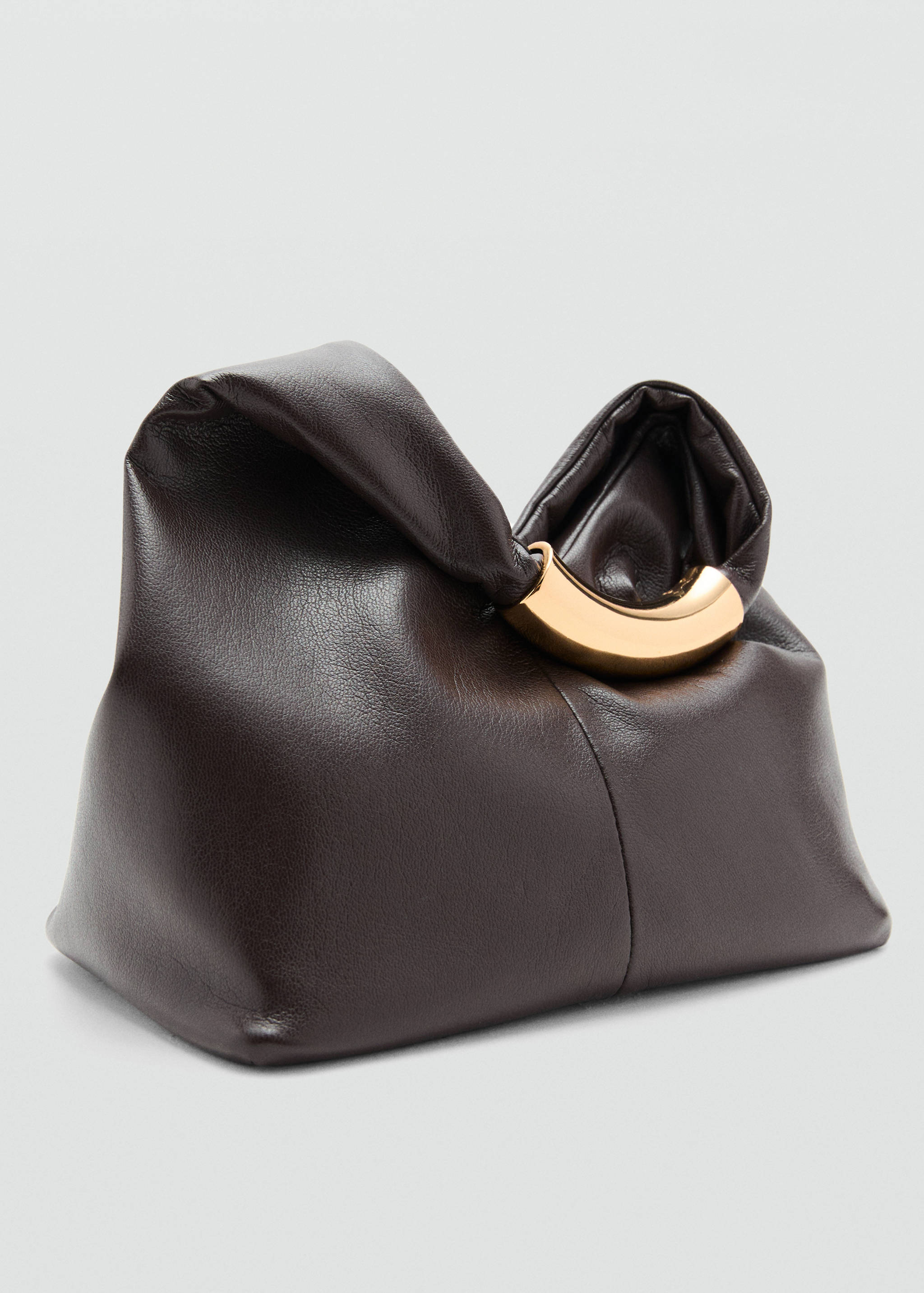 Handbag with metal handle - Details of the article 2