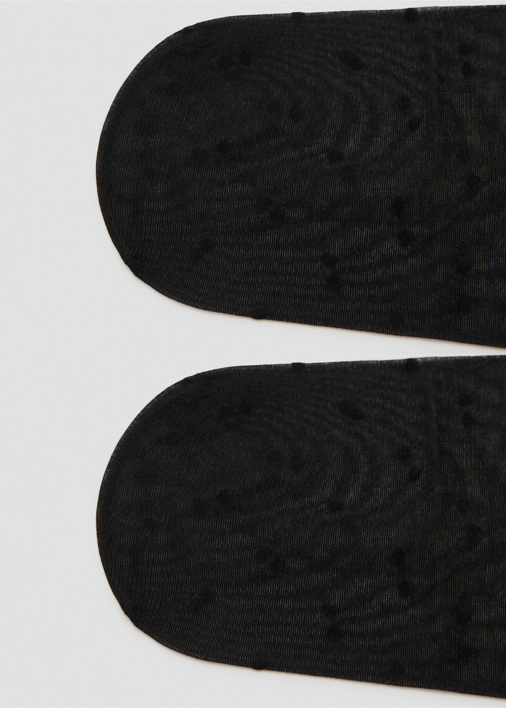 Polka-dot sheer stockings - Details of the article 1, Black. Ref: 27051265-00.