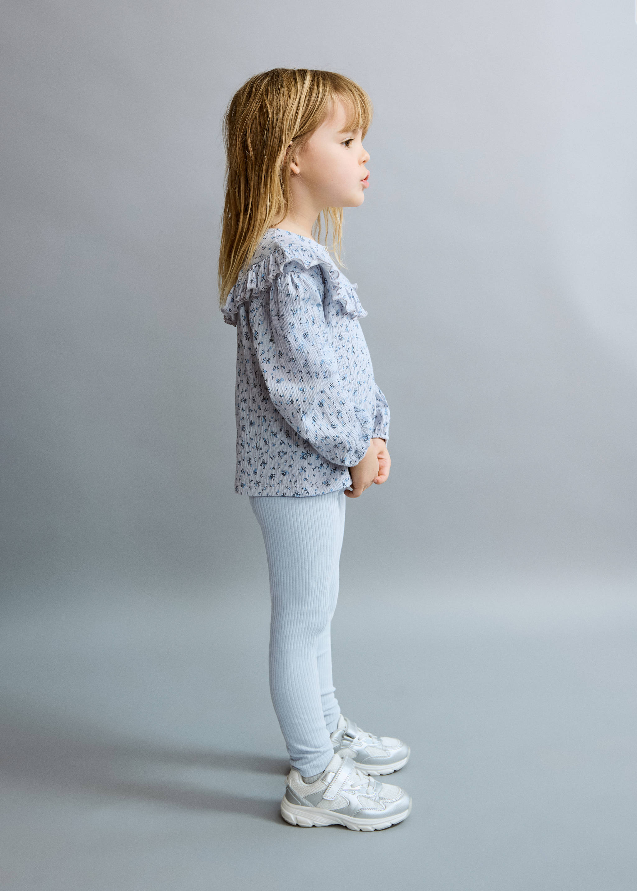 Leggings canalé algodón - Plano general