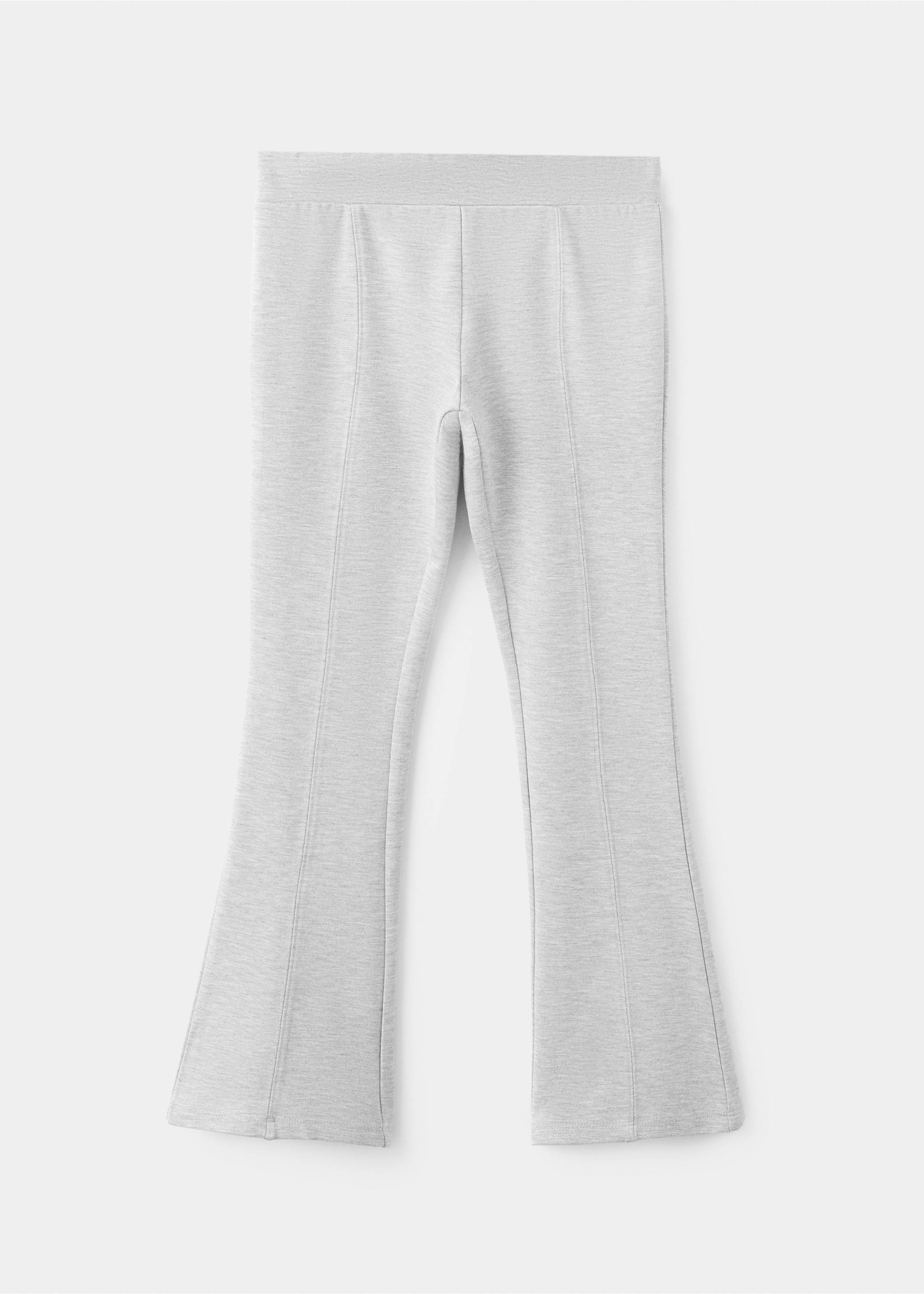 Flared leggings - Article without model, Medium Heather Grey. Ref: 27051270-00.