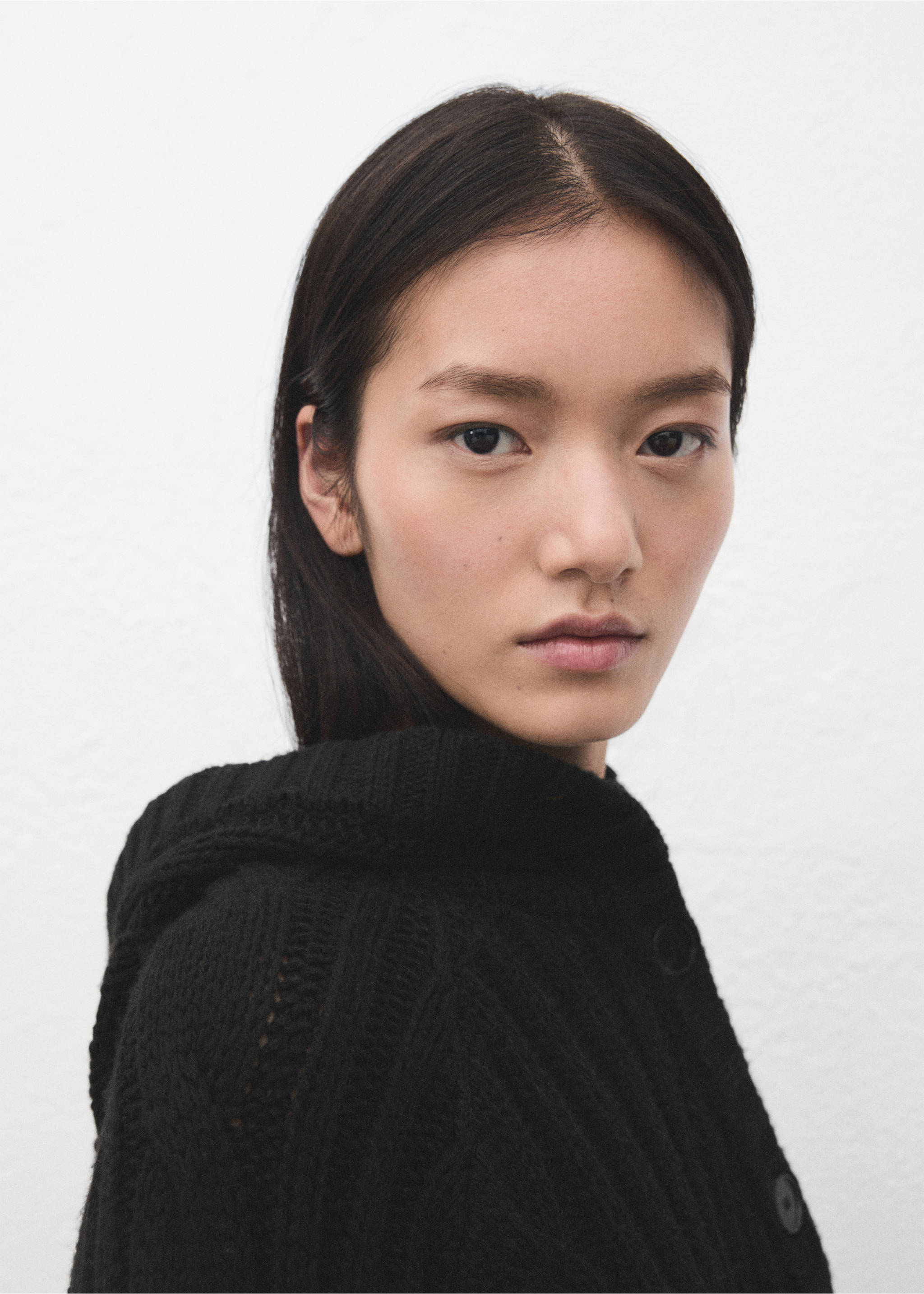 Veste croisée boutons - Détail de l'article 1, Noir. Ref: 27051272-00.