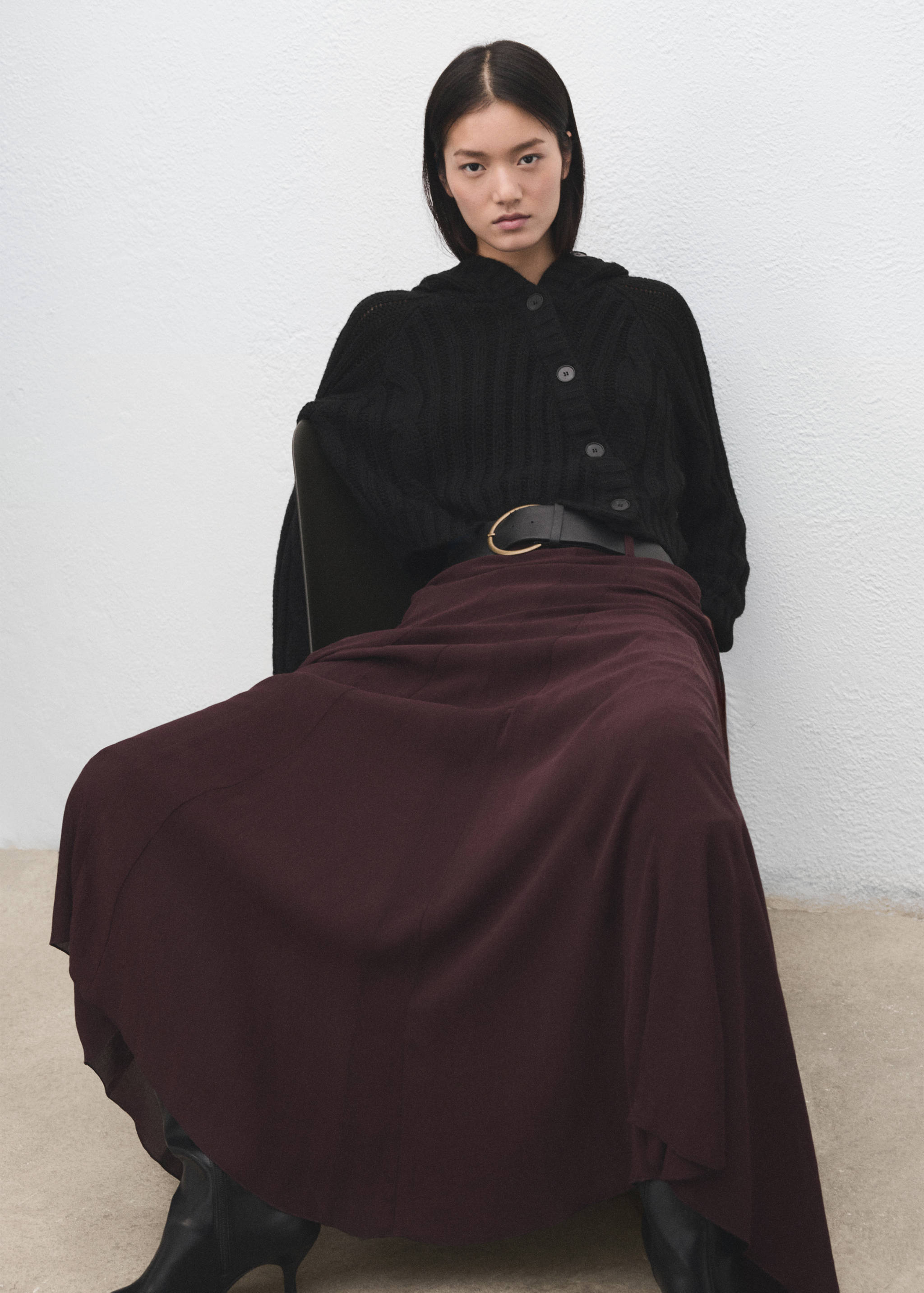 Double-breasted jacket with buttons - Details of the article 2