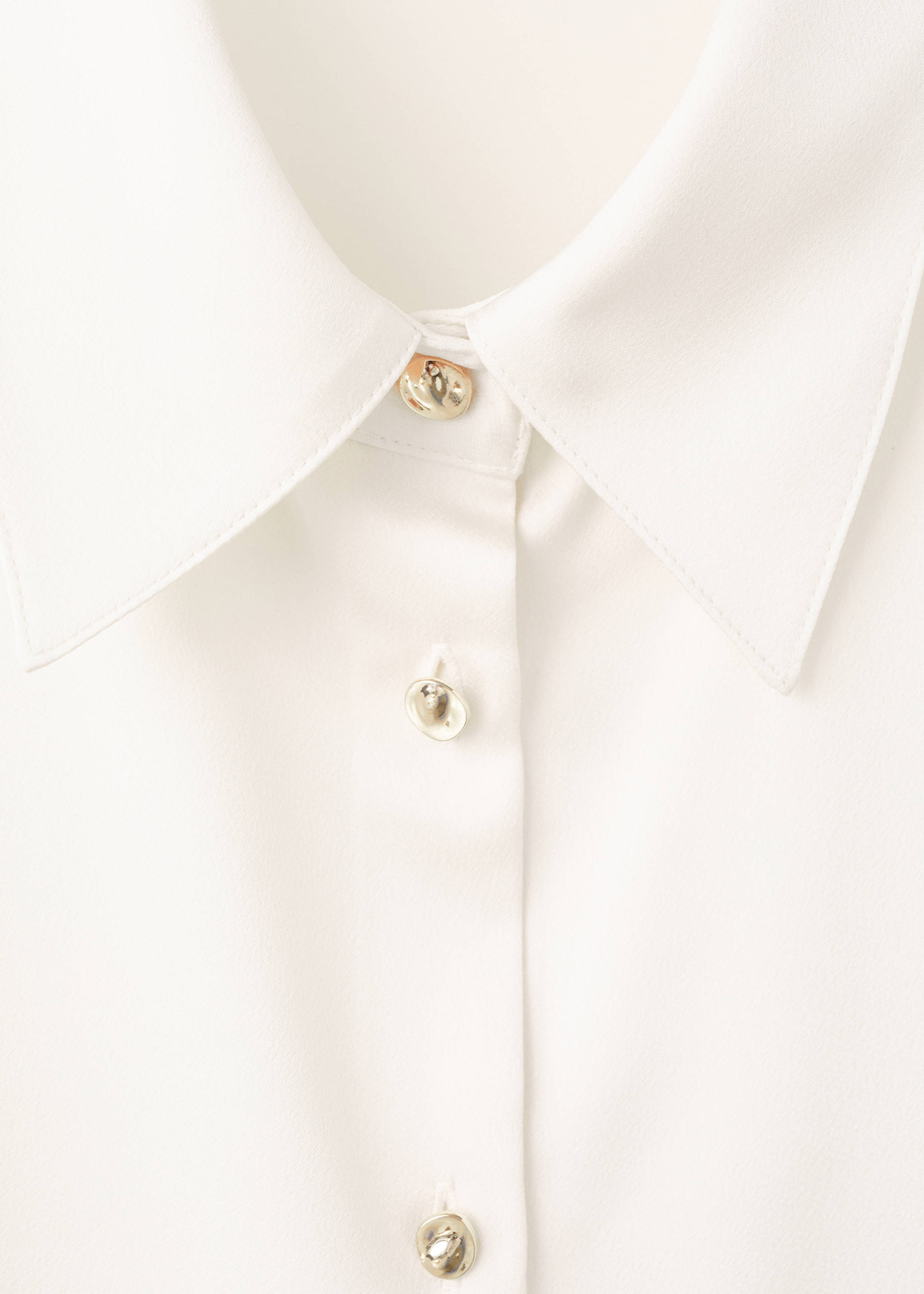 Satin finish flowy shirt - Details of the article 8