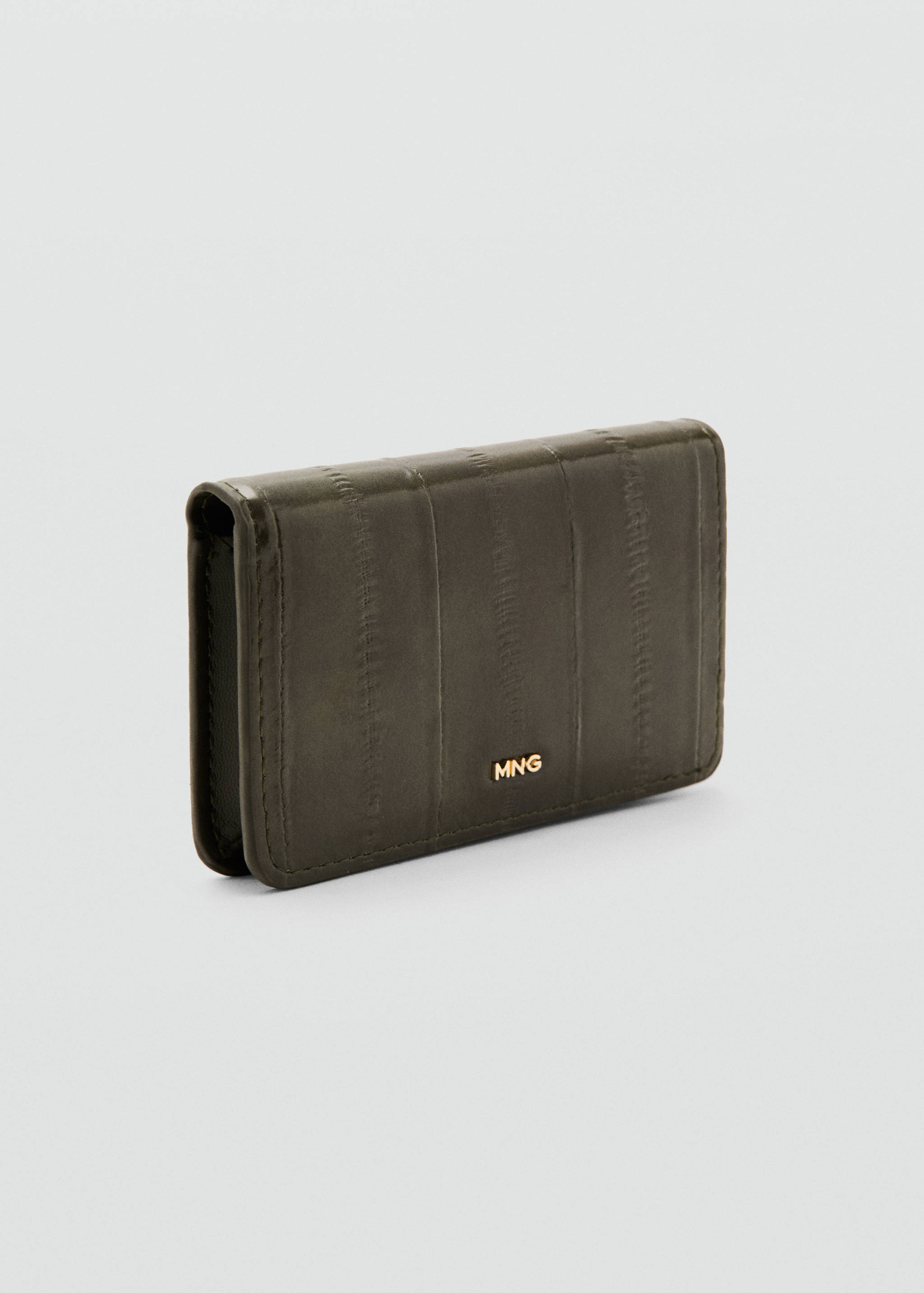 Petit portefeuille texturé - Plan moyen