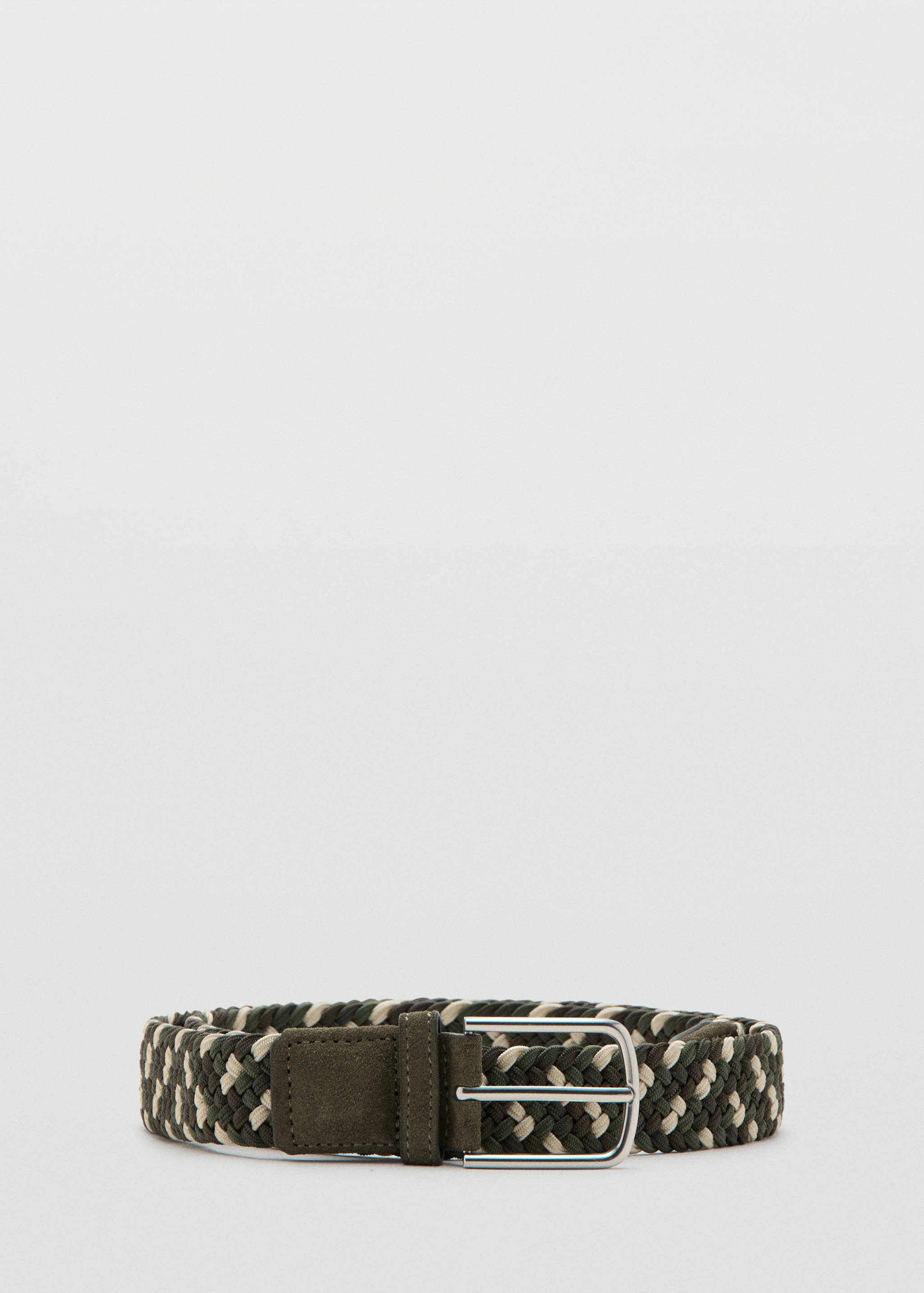 Braided elastic coloured belt - Article without model