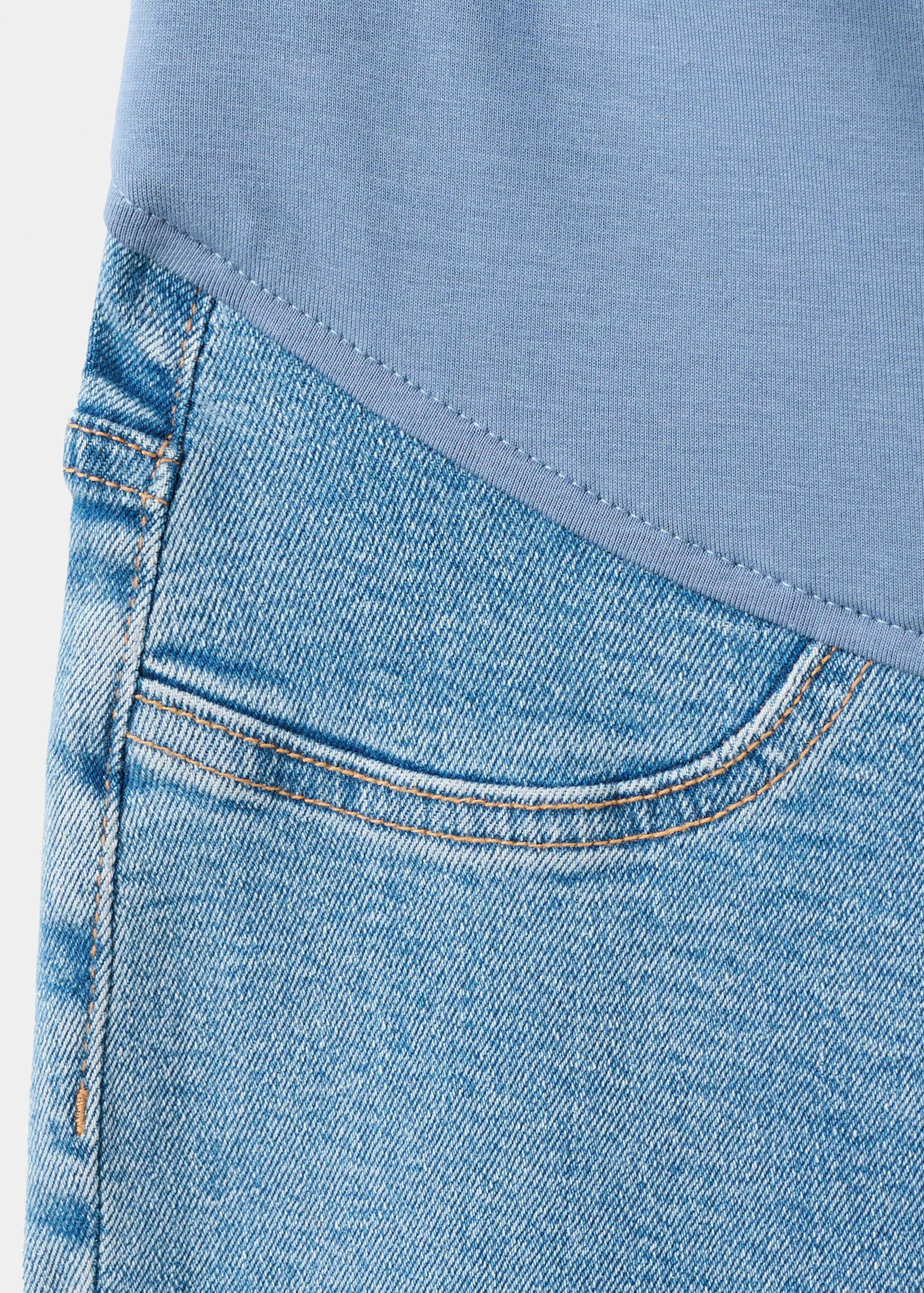 Maternity flared cropped jeans - Details of the article 0