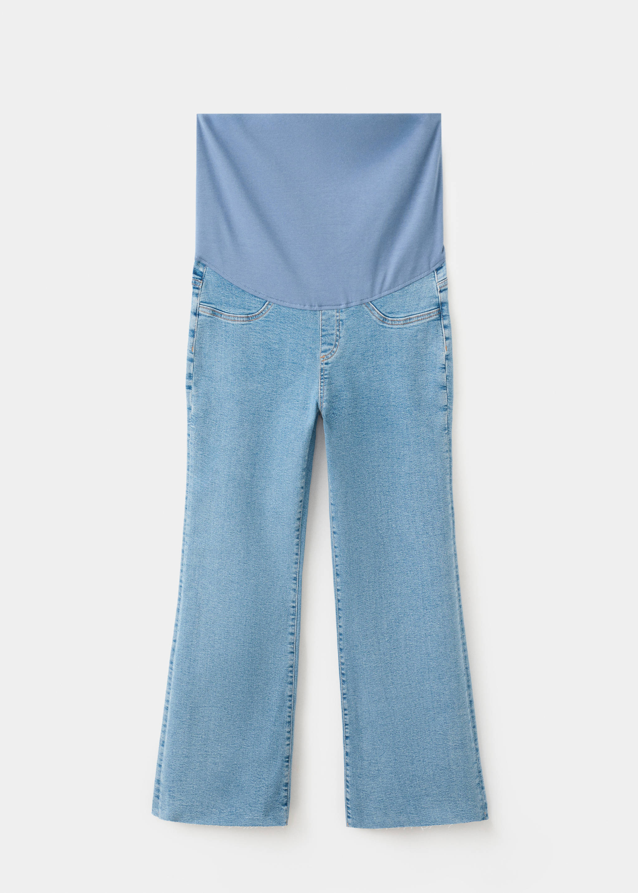 Maternity flared cropped jeans - Article without model
