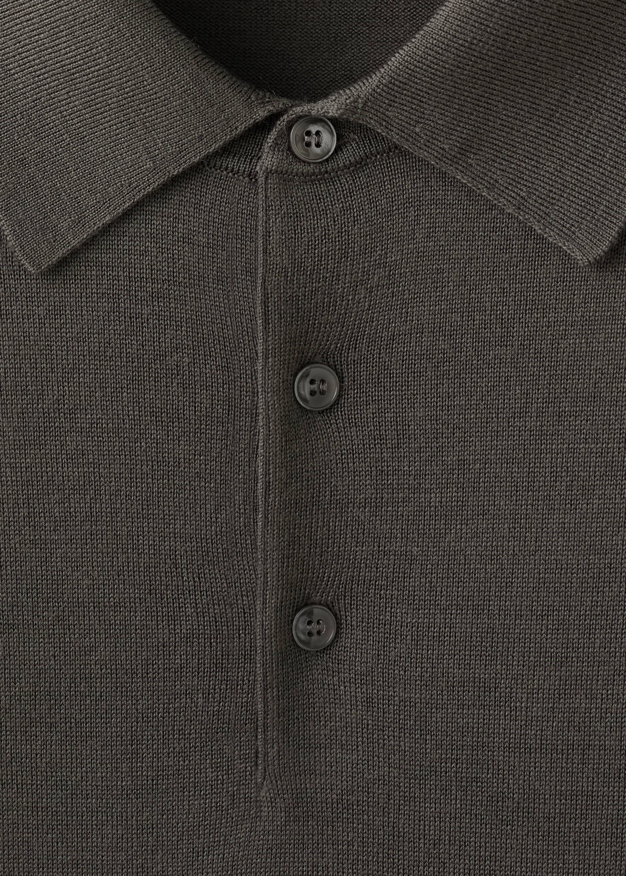 Jersey polo 100% lana merino - Detalle del artículo 8