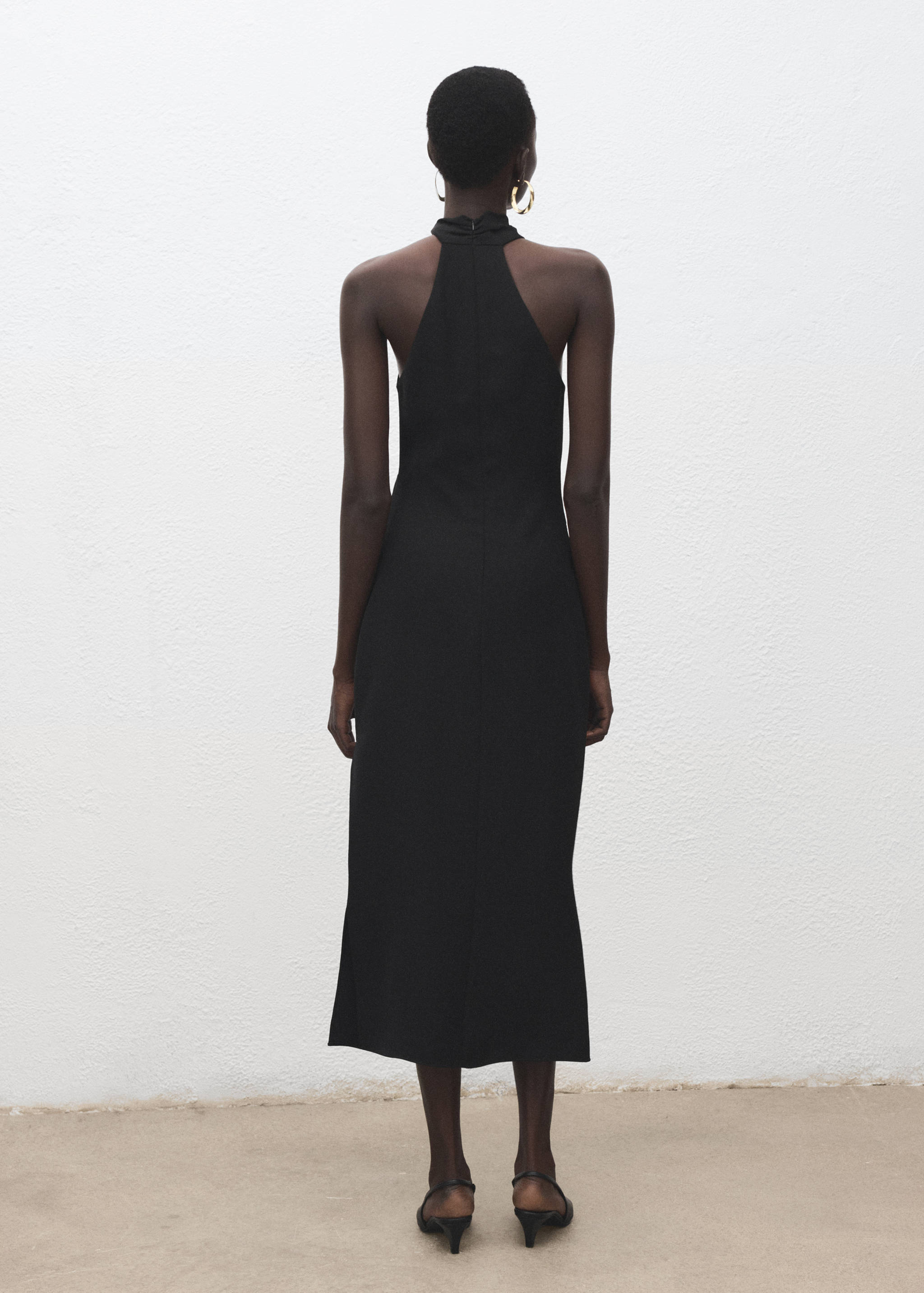 Vestit hàlter adorn metàl·lic - Revers de l'article