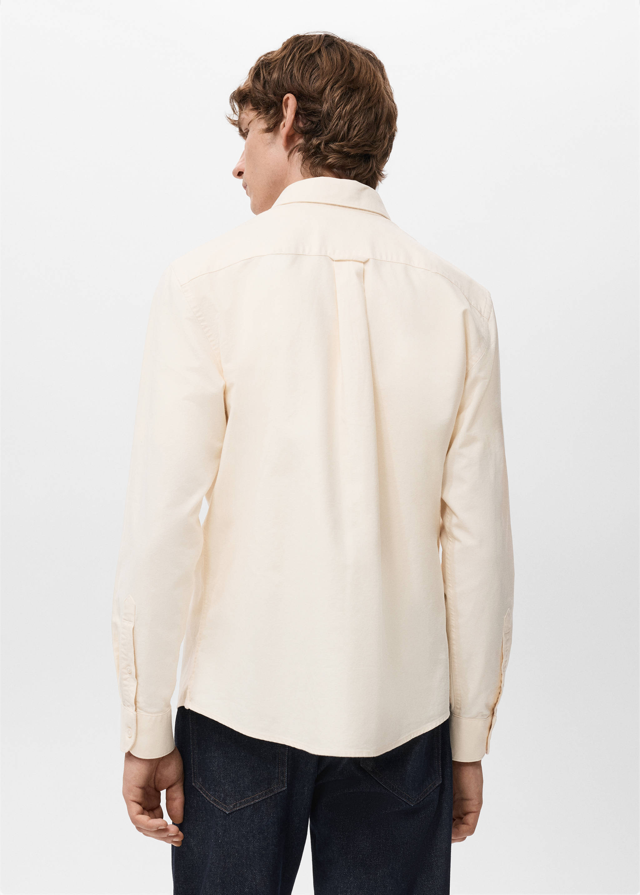 Chemise 100 % coton Oxford - Verso de l’article