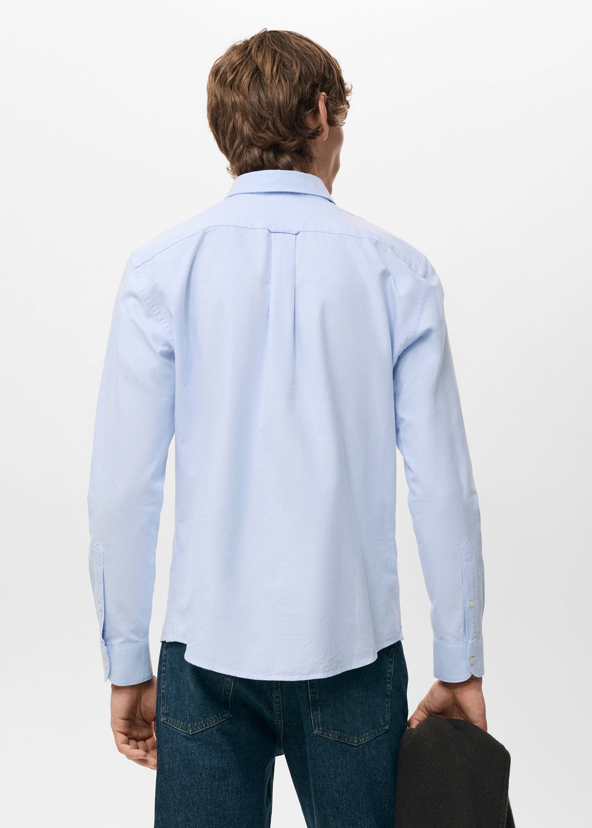 Chemise 100 % coton Oxford - Verso de l’article