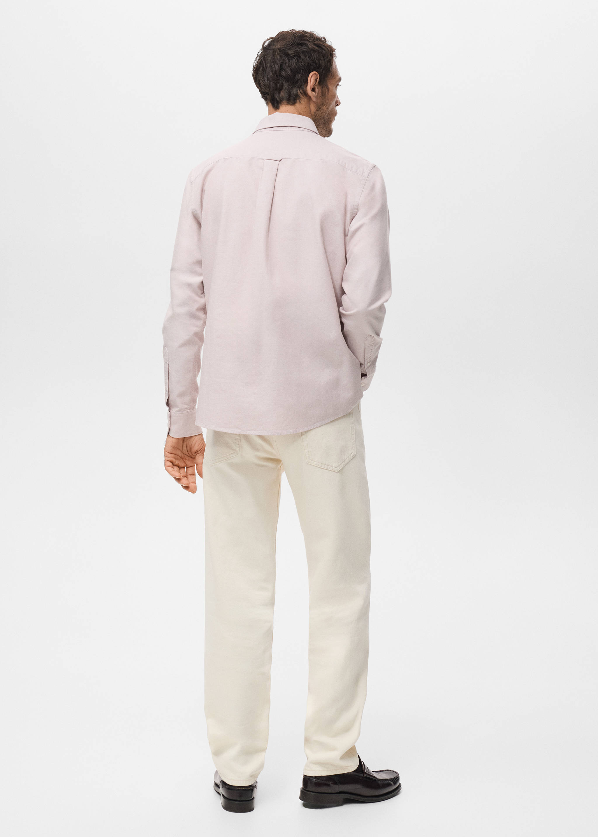 Chemise 100 % coton Oxford - Verso de l’article