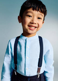 Adjustable elastic braces — Navy 3