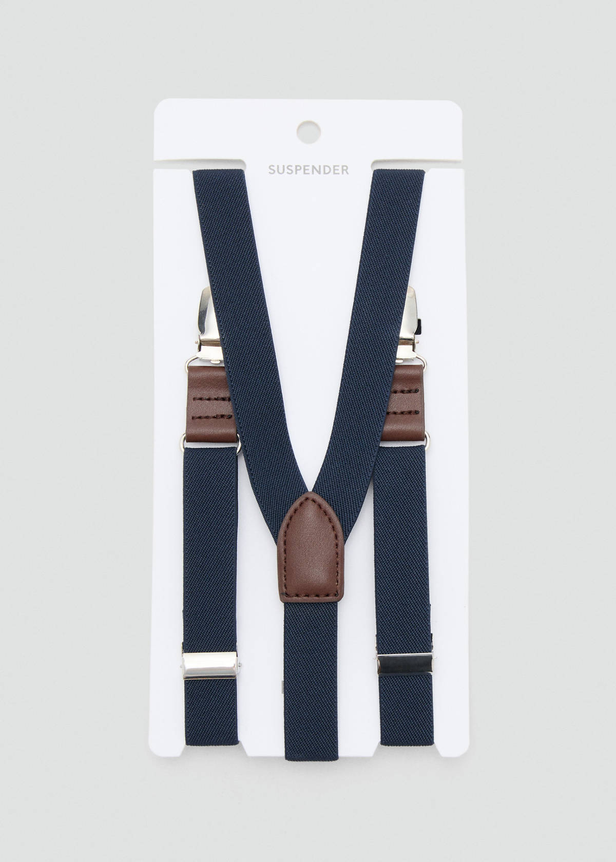 Adjustable elastic braces — Navy