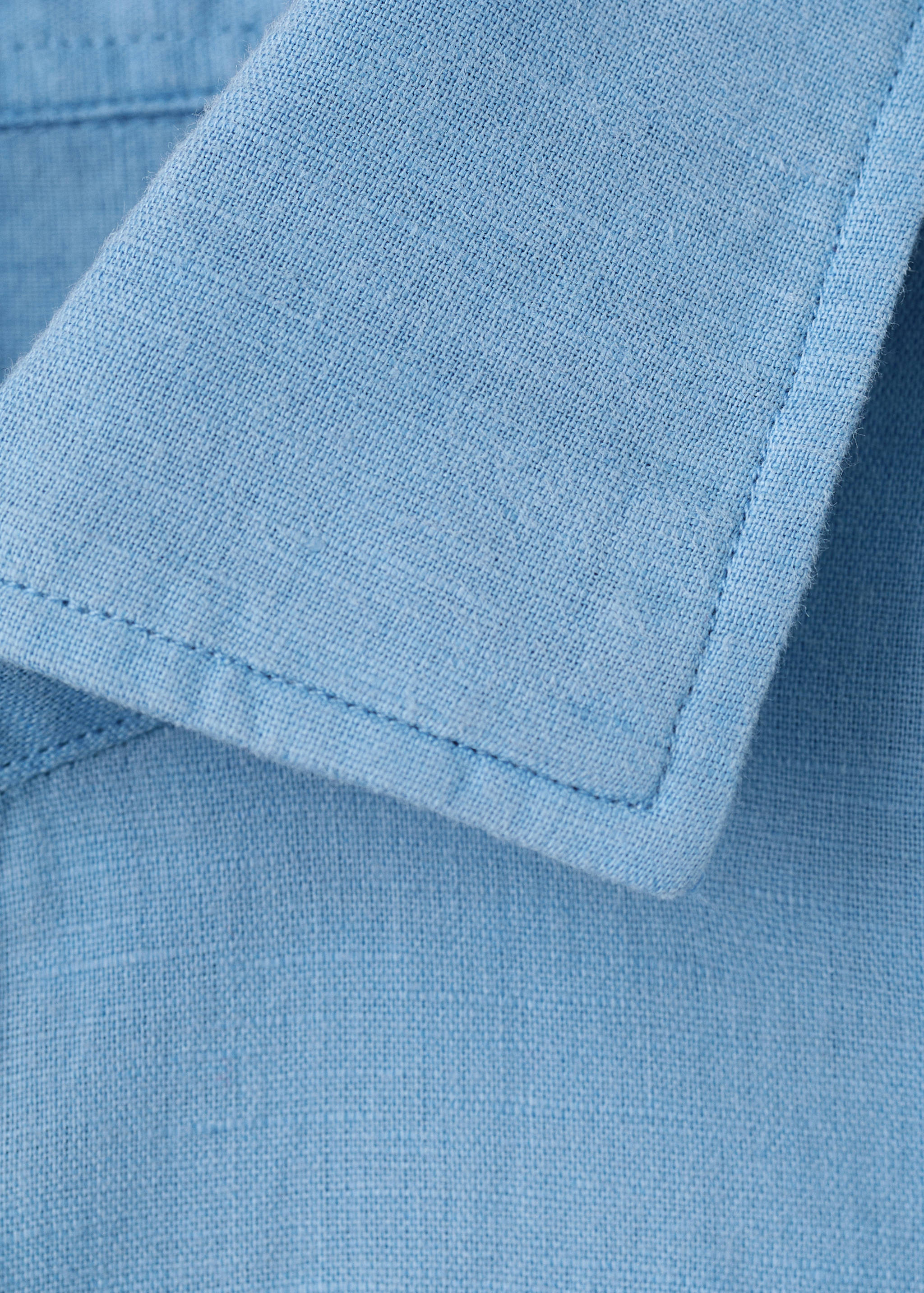 Short sleeved cotton shirt - Details of the article 0