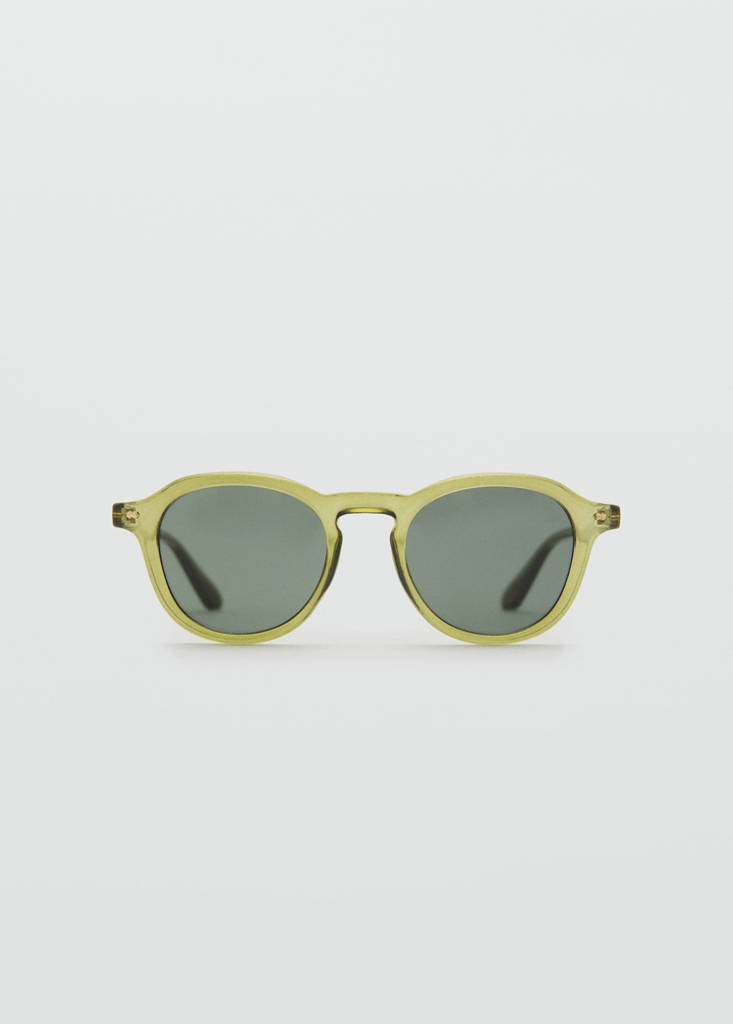 Gafas de sol montura semitransparente