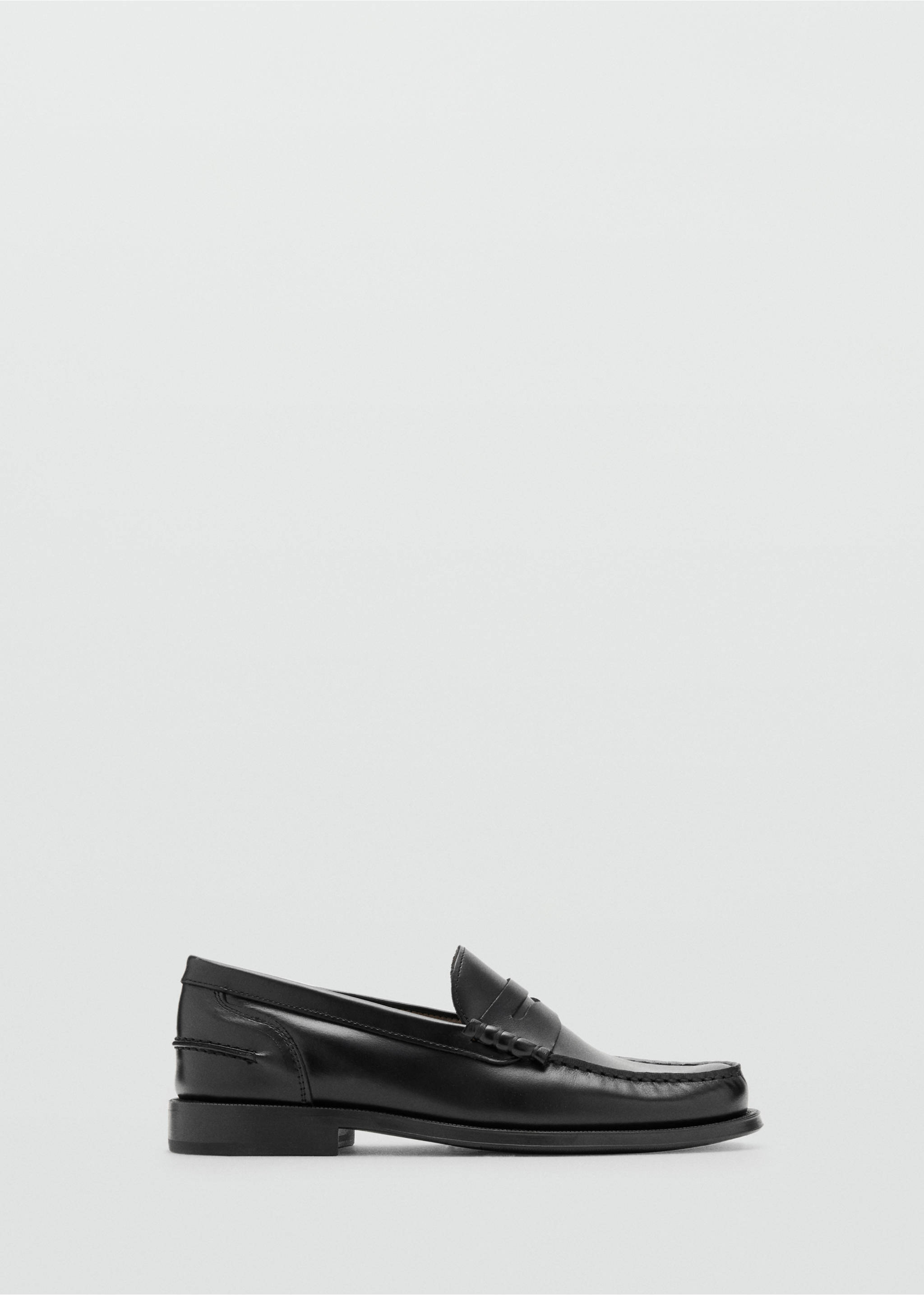 Mocasín antifaz piel antic - Artículo sin modelo, Negro. Ref: 27051303-00.