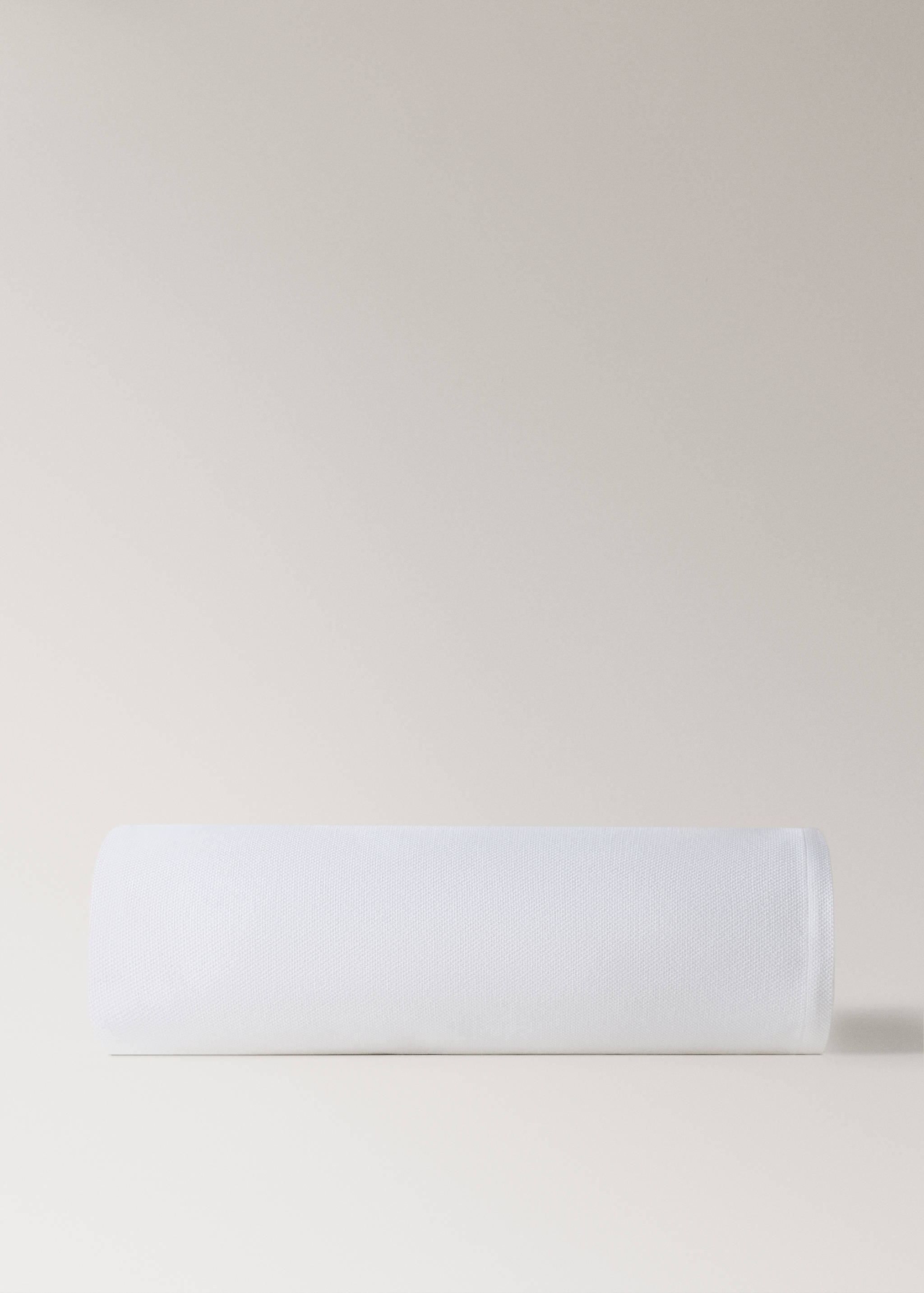 Colcha de algodão com acabamento de dobra (cama de 90 cm) - Artigo sem modelo