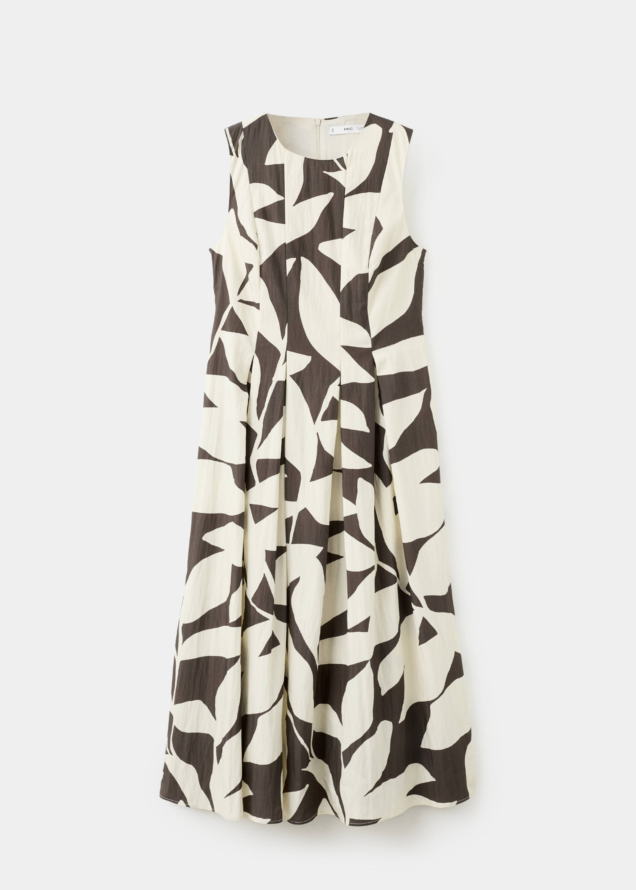 Floral-print flared dress - Article without model