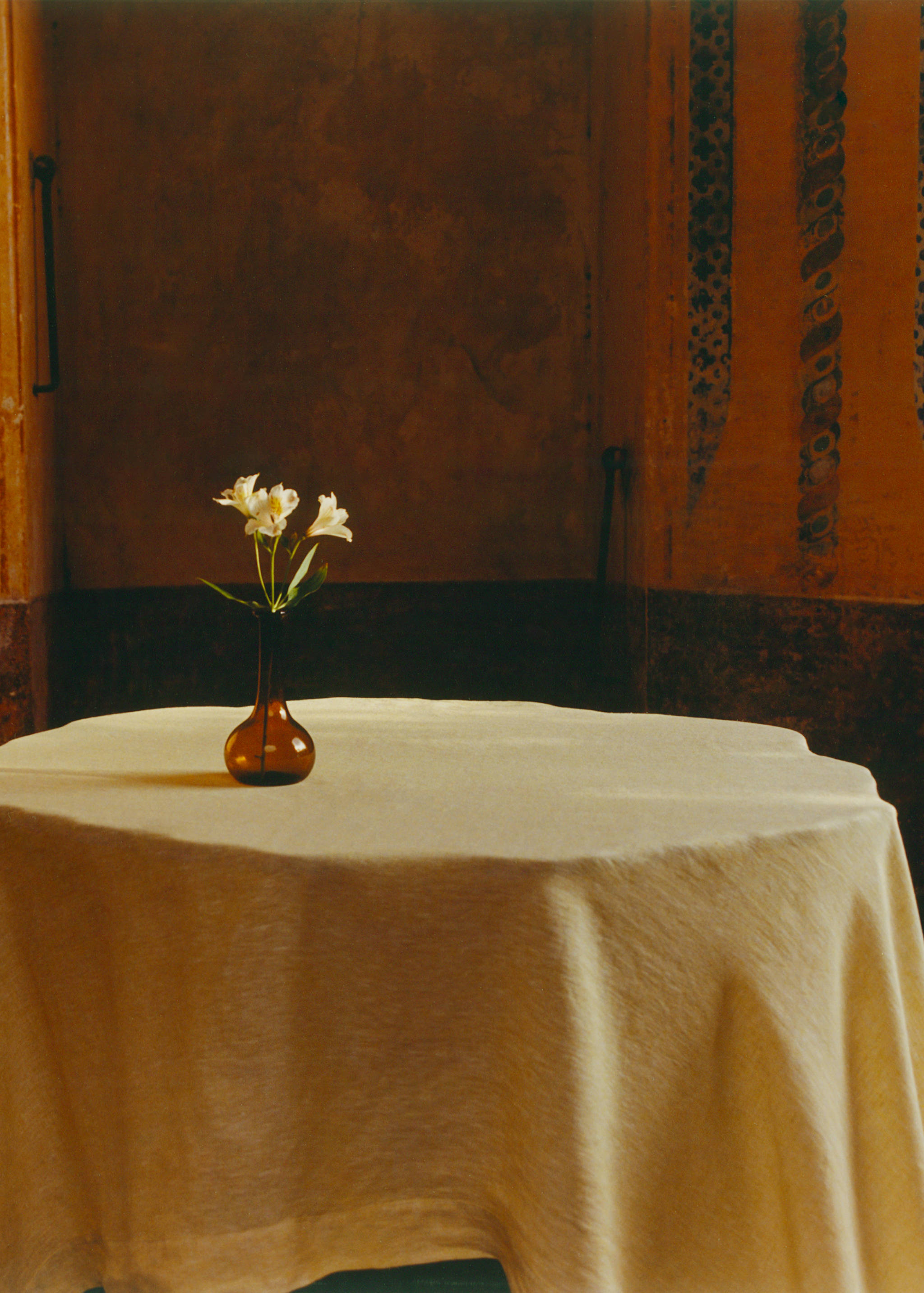 100% linen melange effect tablecloth for 6 to 8 guests - Details of the article 6