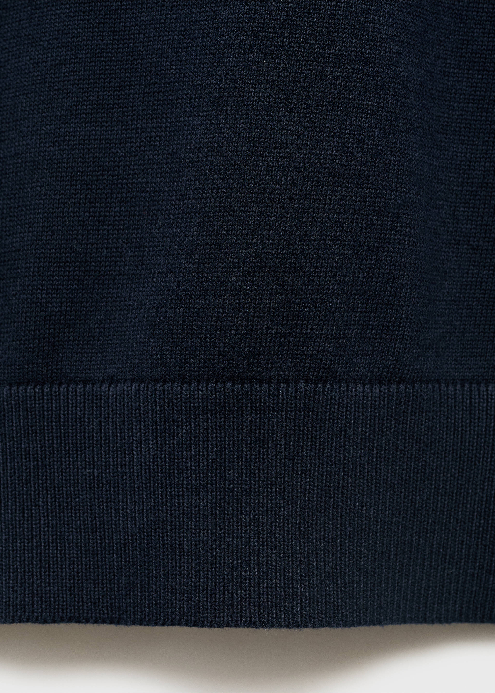 Jersey punto algodón - Detalle del artículo 8, Azul marino. Ref: 27051311-00.