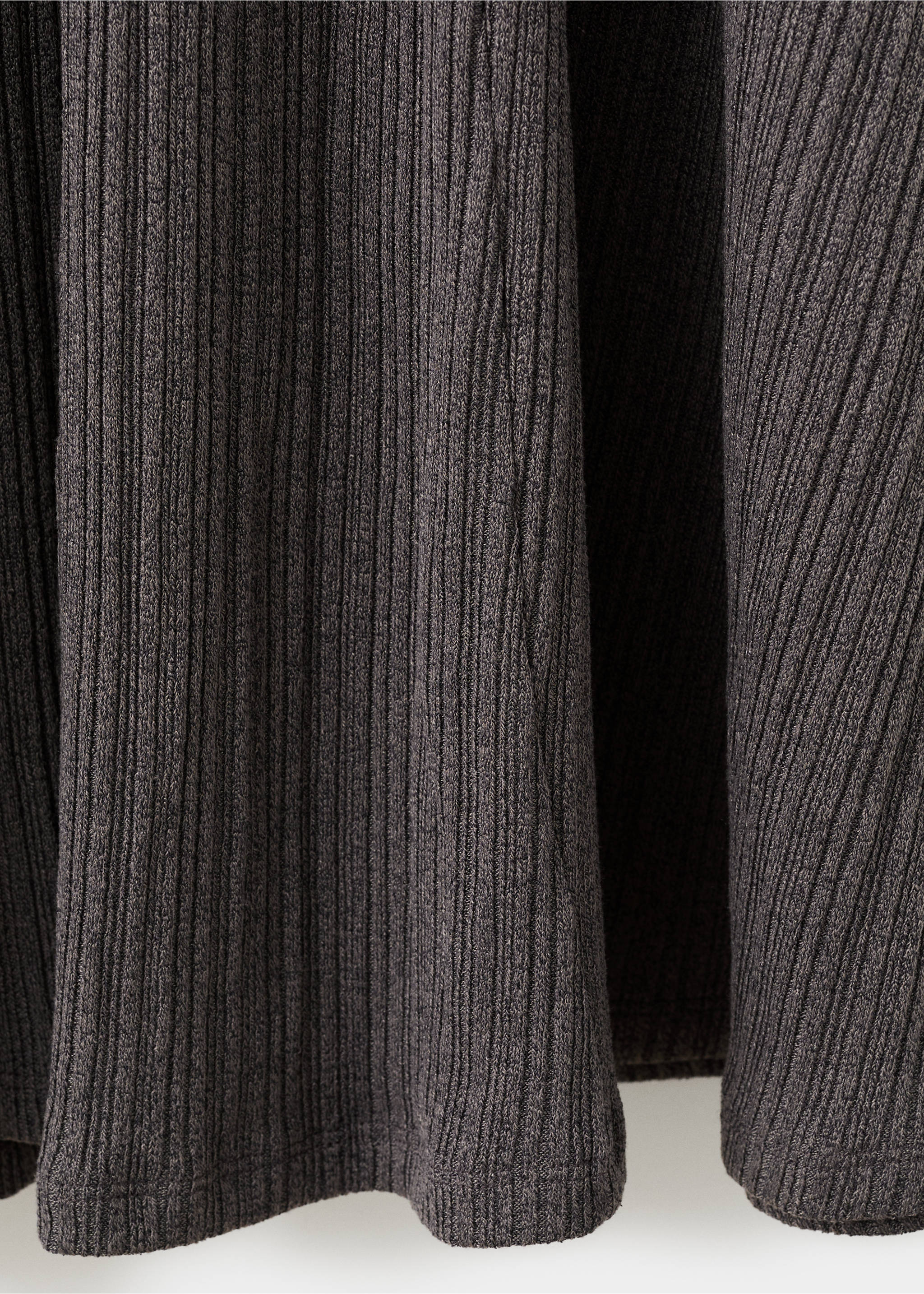 Robe en maille manches évasées - Détail de l'article 0, Marron moyen. Ref: 27051317-00.