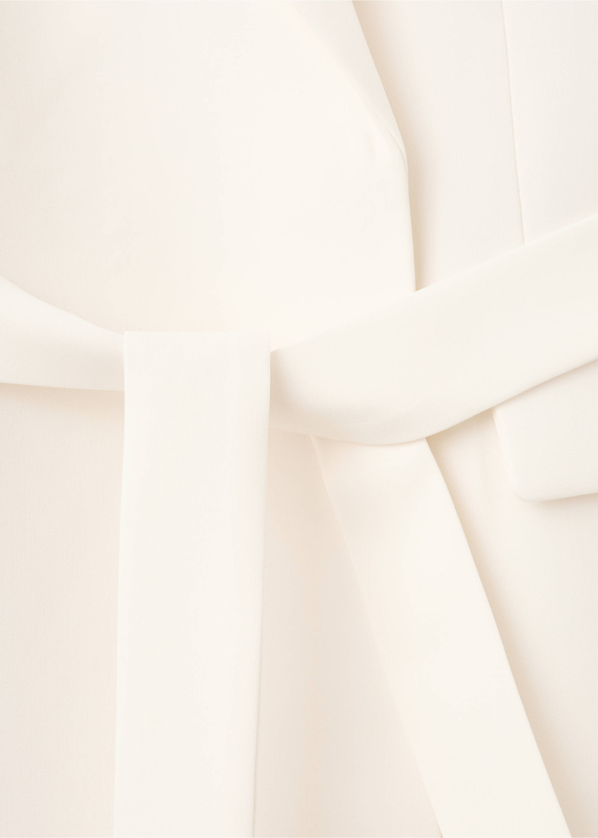 Blazer costume ceinture - Détail de l'article 0, Vanille. Ref: 27051320-00.