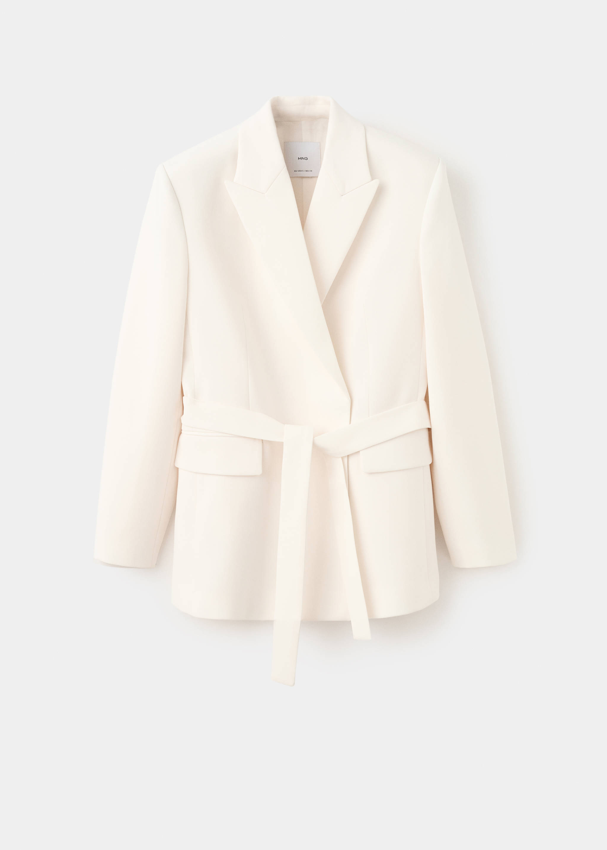 Anzugblazer mit Gürtel - Artikel ohne Model