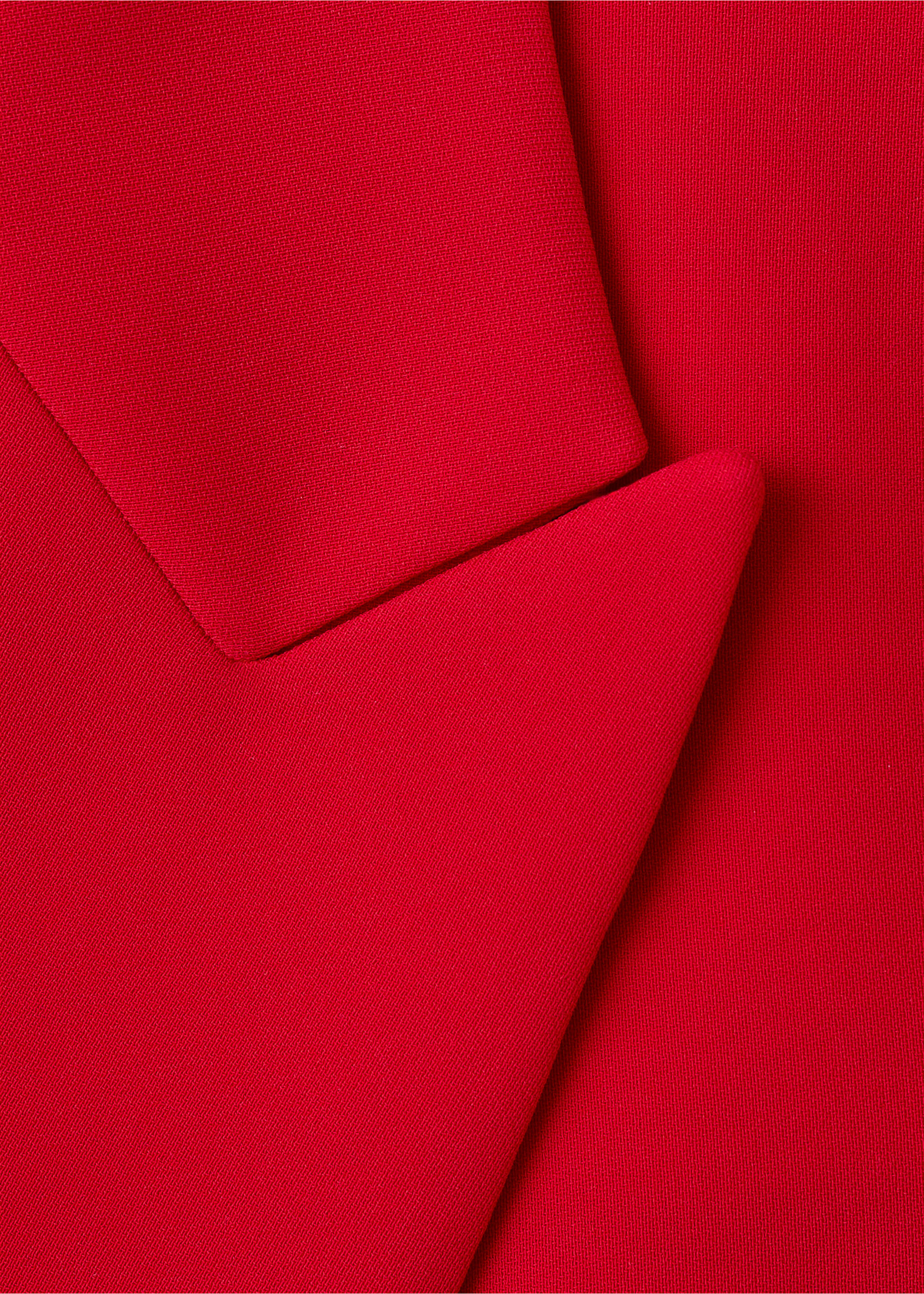 腰带西装外套 - null, 红色. Ref: 27051320-00.