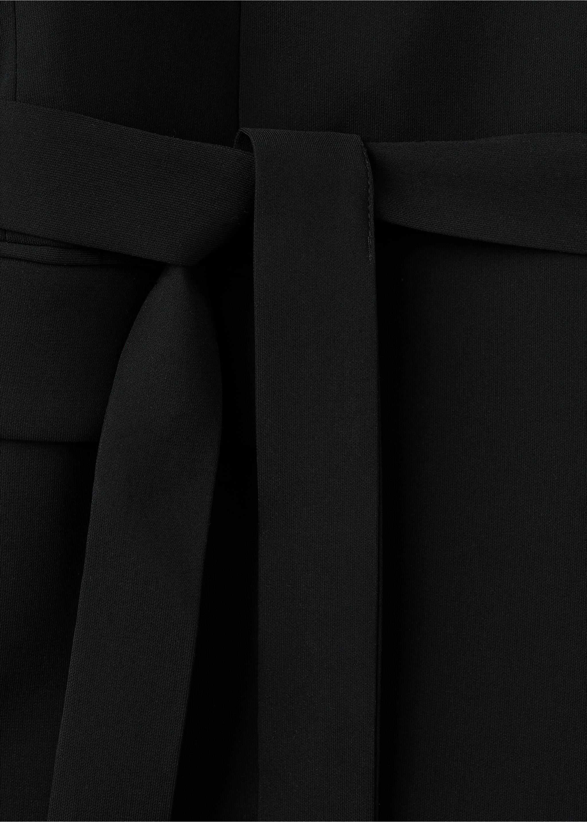 腰带西装外套 - null, 黑色. Ref: 27051320-00.