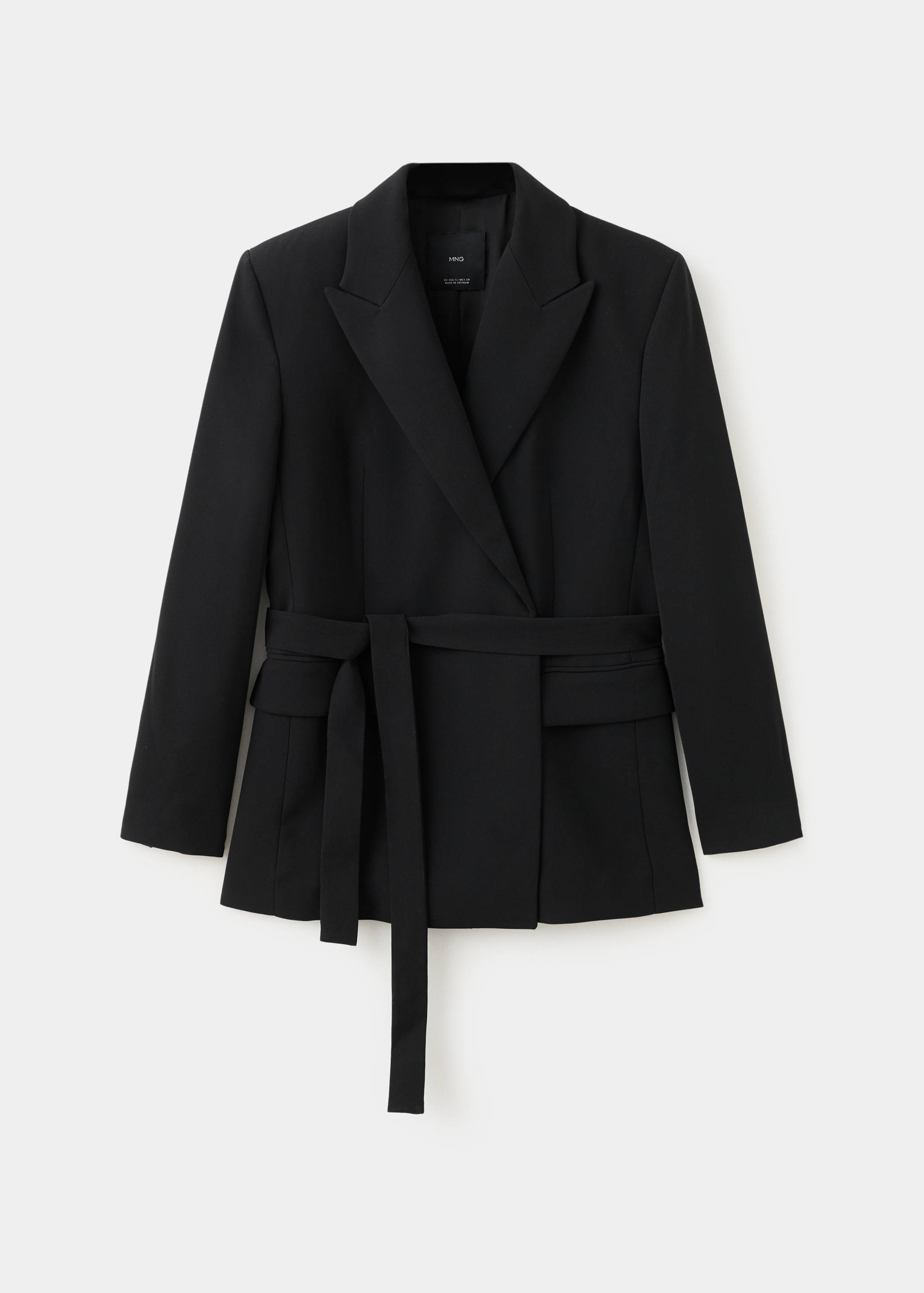 Anzugblazer mit Gürtel - Artikel ohne Model