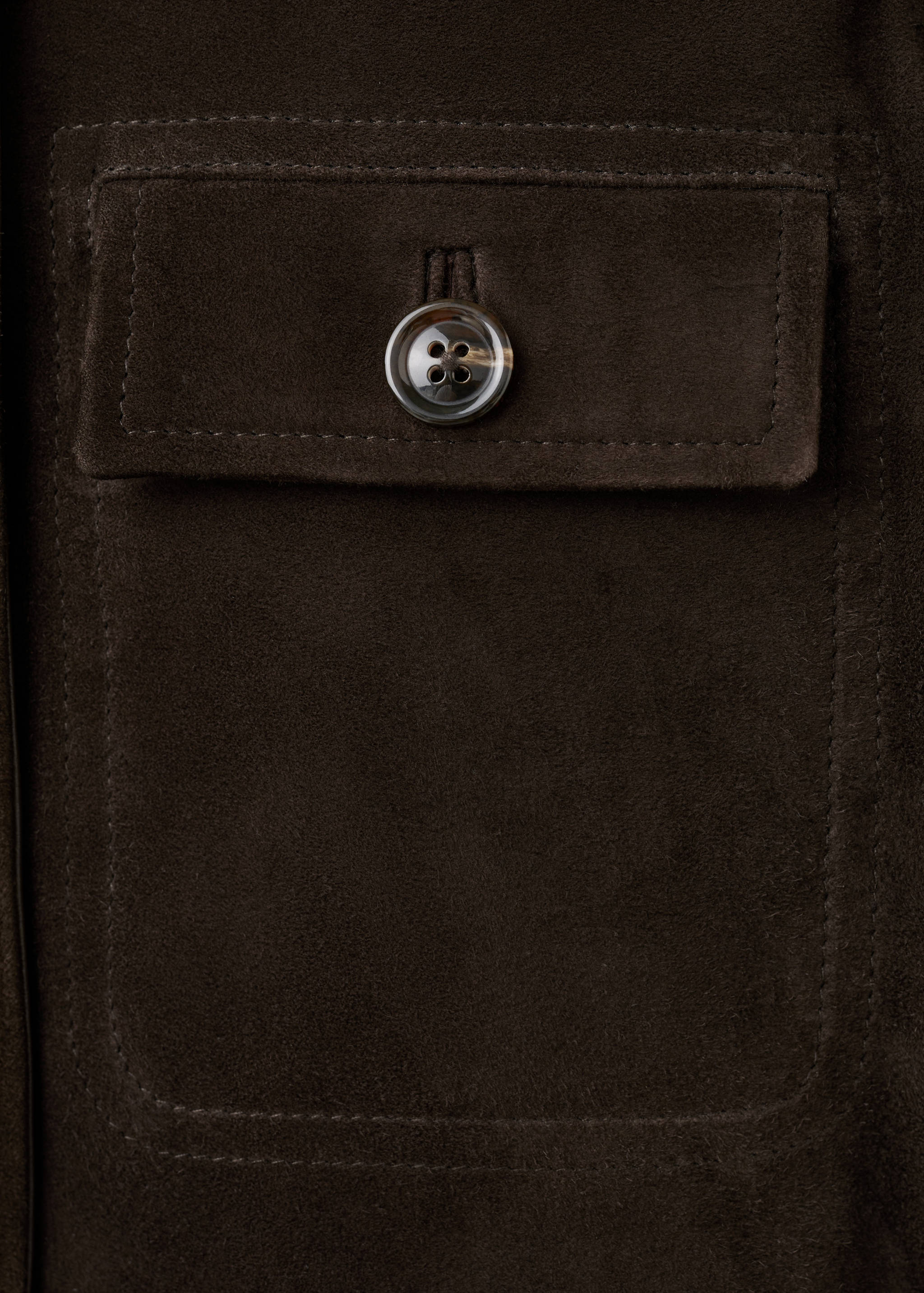 Chaqueta ante cuello tira - Detalle del artículo 0